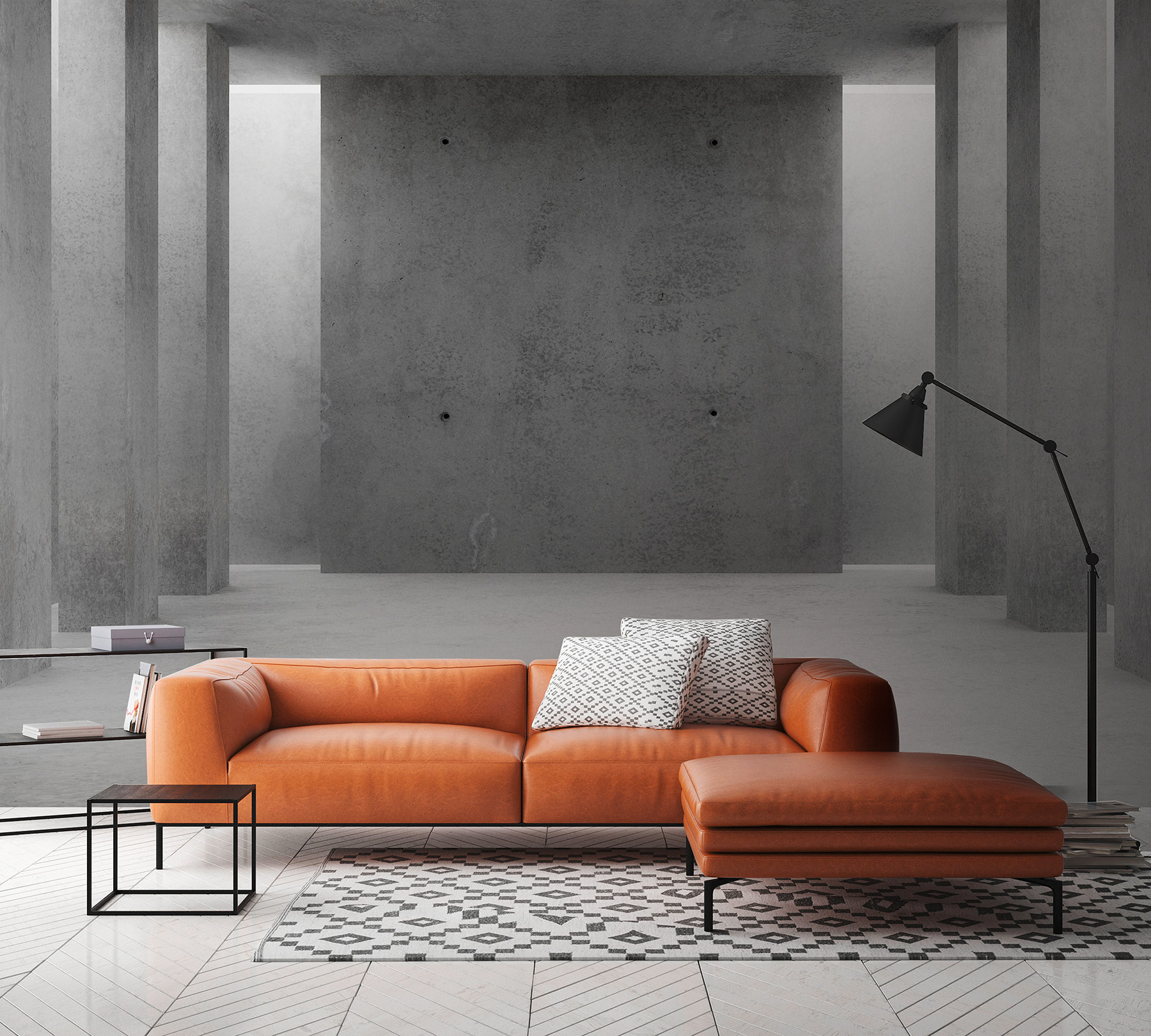 AS Fototapete Designwalls 2 Betonoptik Architektur DD123546