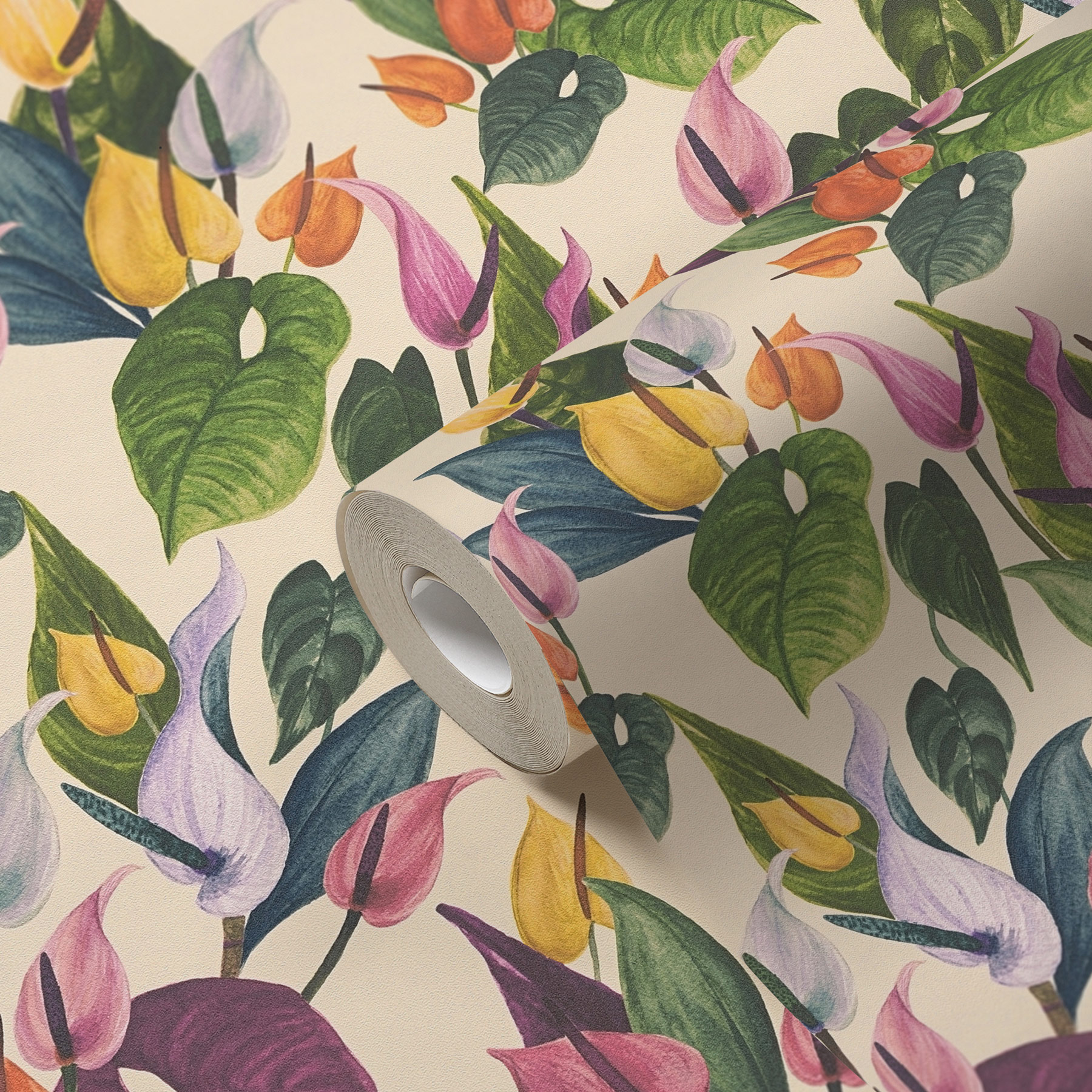 AS Vliestapete Anna d'Andrea Floral Bunt 782101