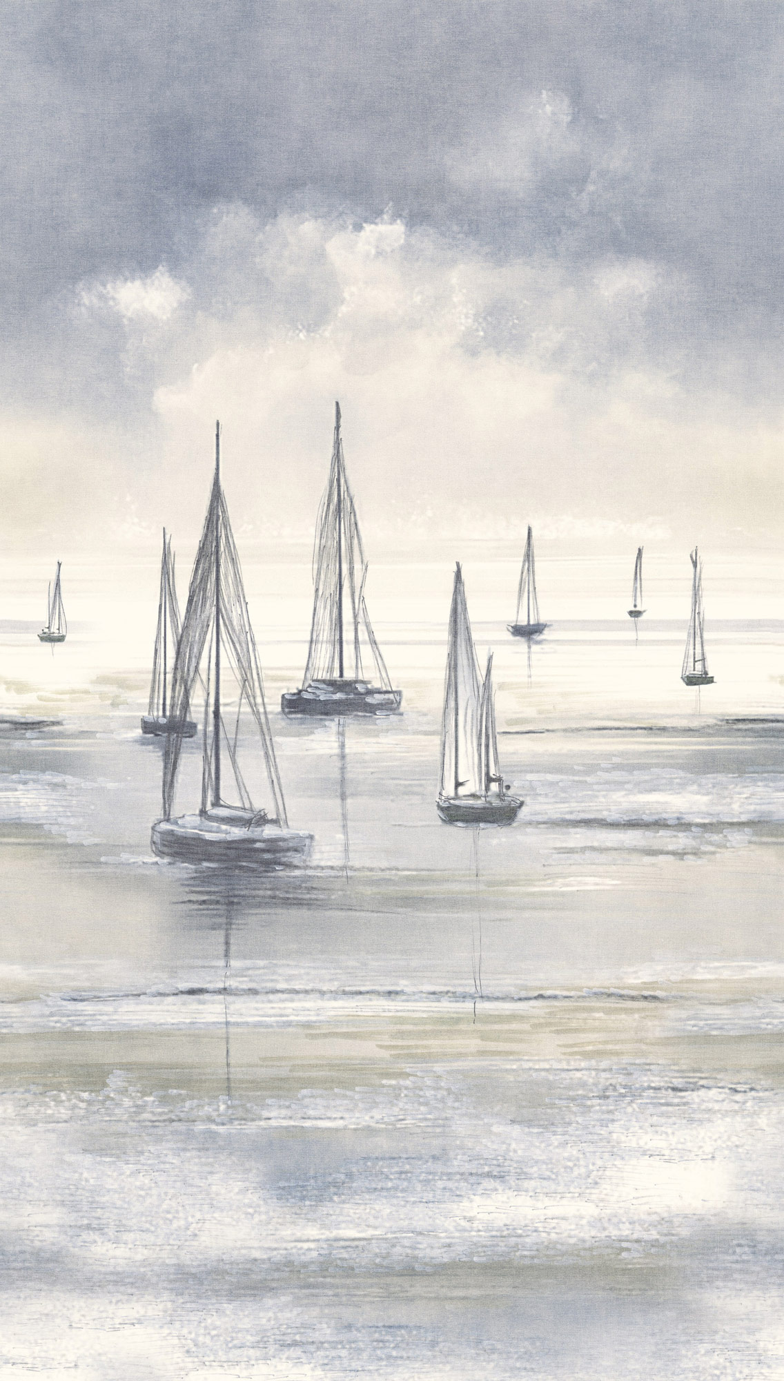 AS Fototapete The Wall 4 Meer Blau 792363