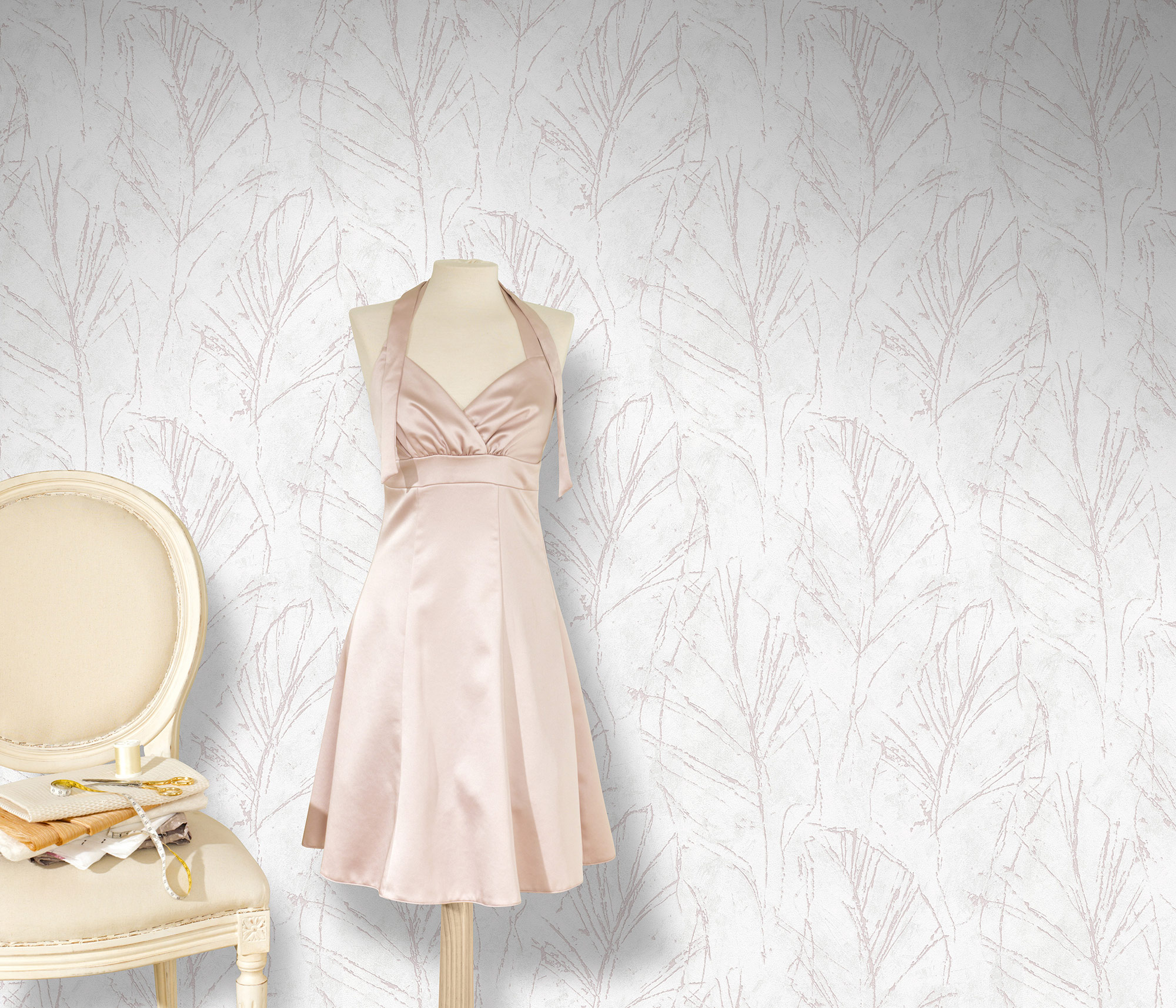 Erismann Vliestapete Evolution Strukturtapete rose 1032105