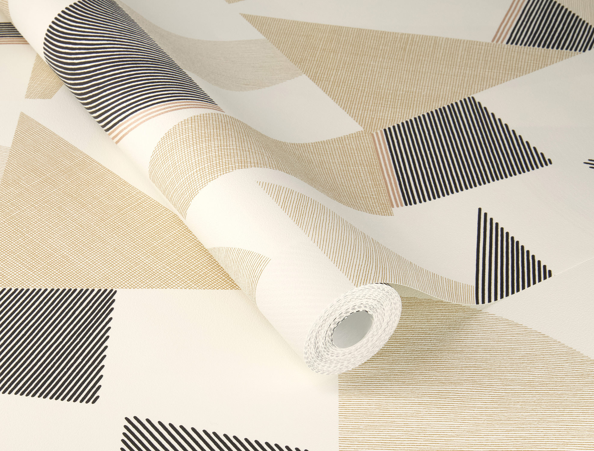 Rasch Vliestapete Beltesto Creme Grafisch 793611