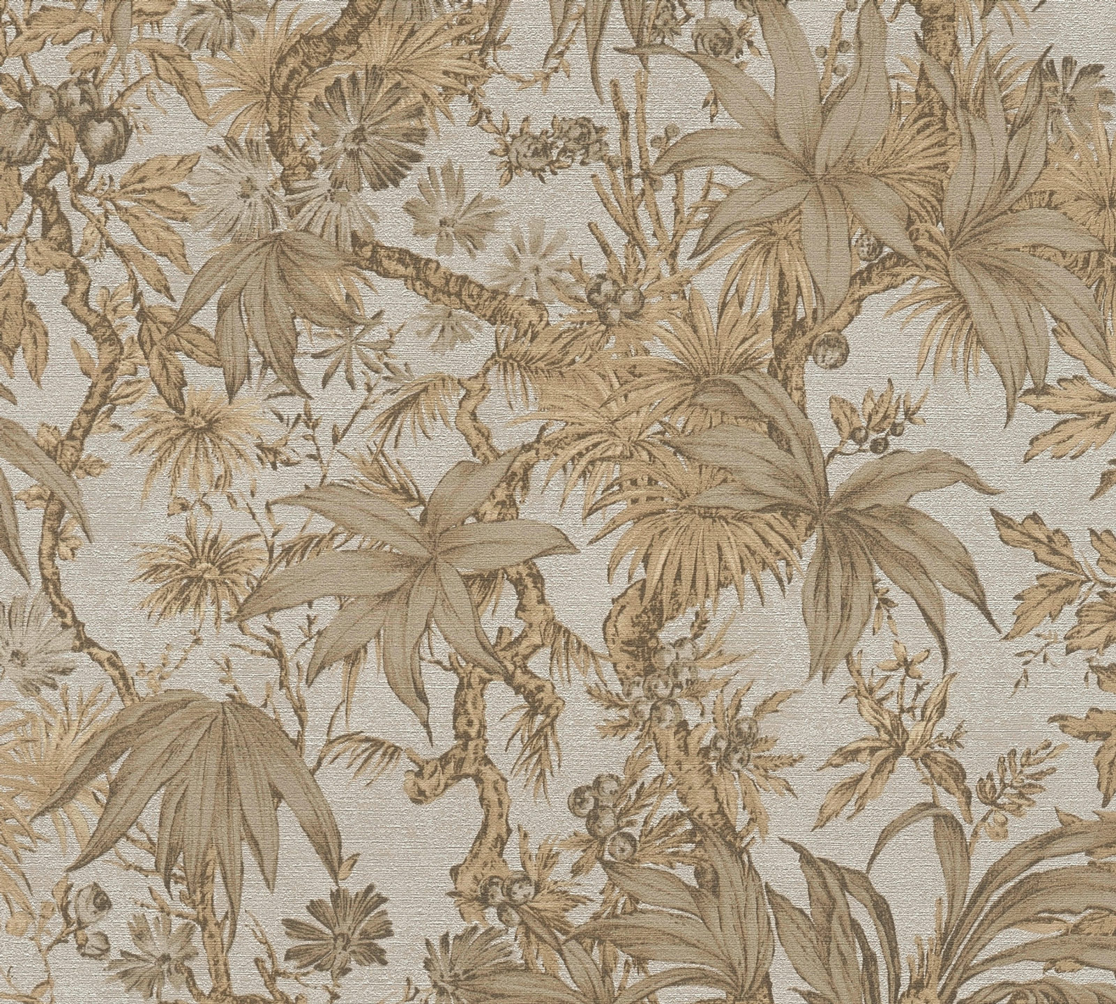 AS Vliestapete History of Art 2 Floral Beige 790474