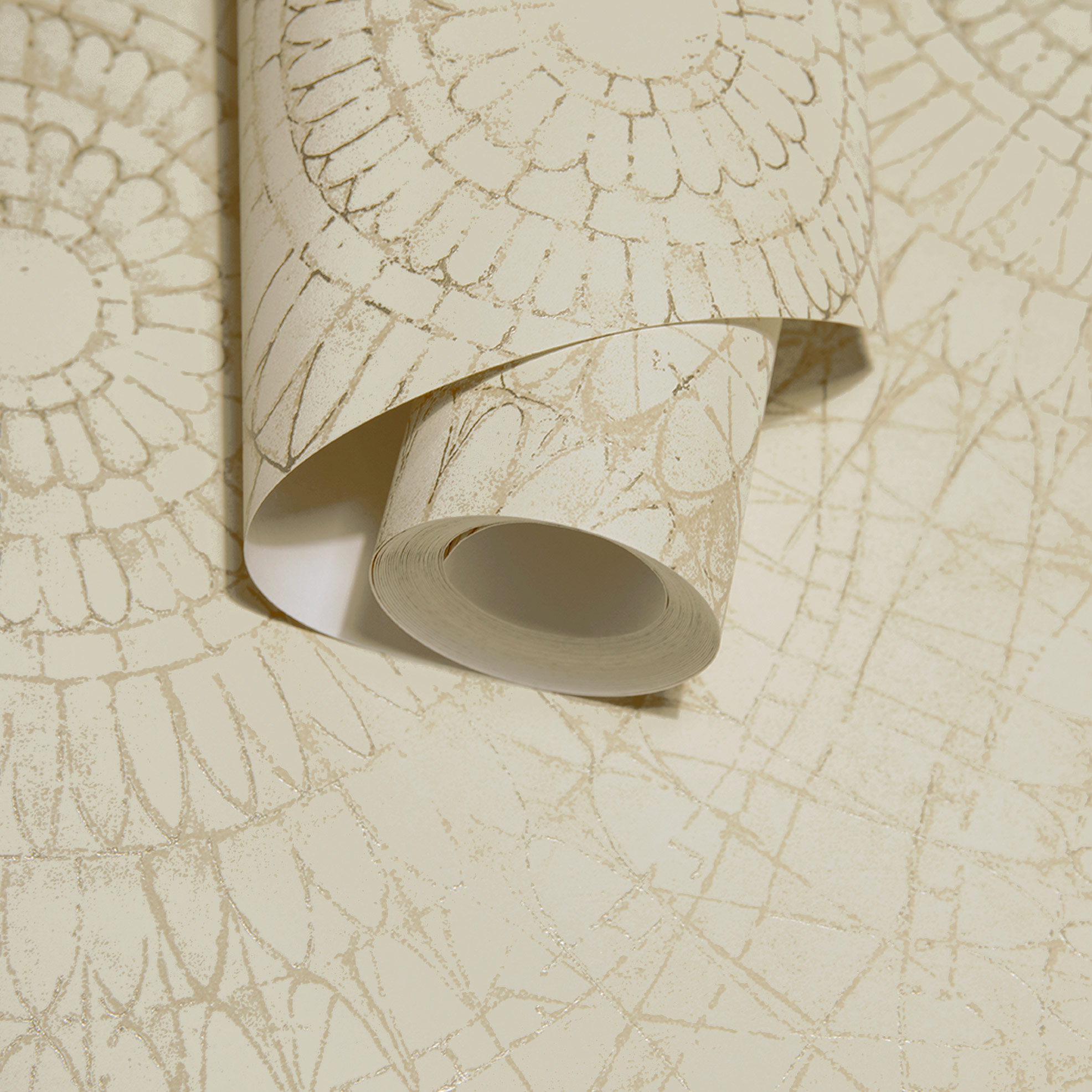 Hohenberger Vliestapete Chalk Notre Dame Vanilla 65573