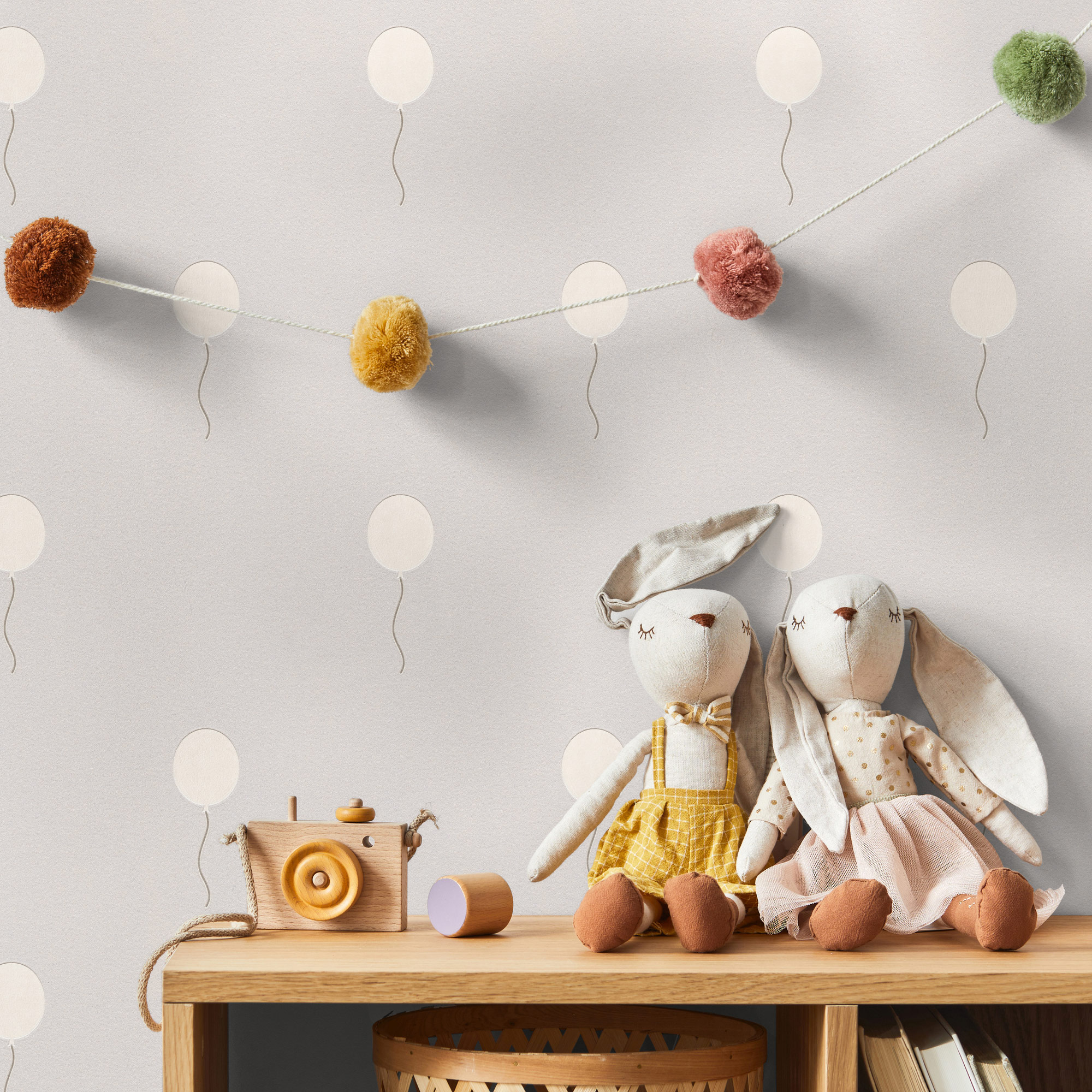 AS Vliestapete Kids Studio Kinderzimmertapete Grau 792643