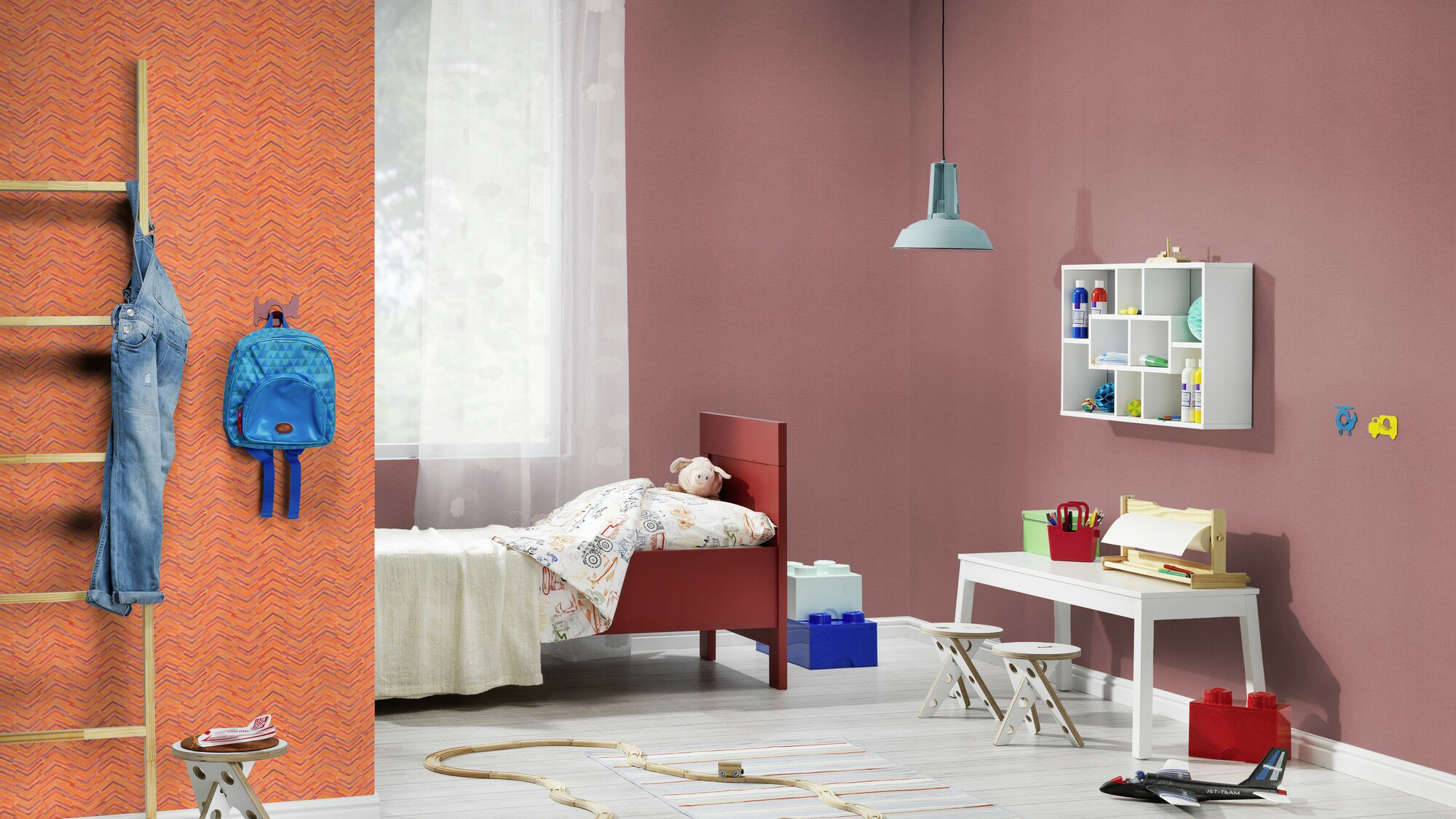 Rasch Vliestapete Barbara Home 3 Stoffstruktur 560169