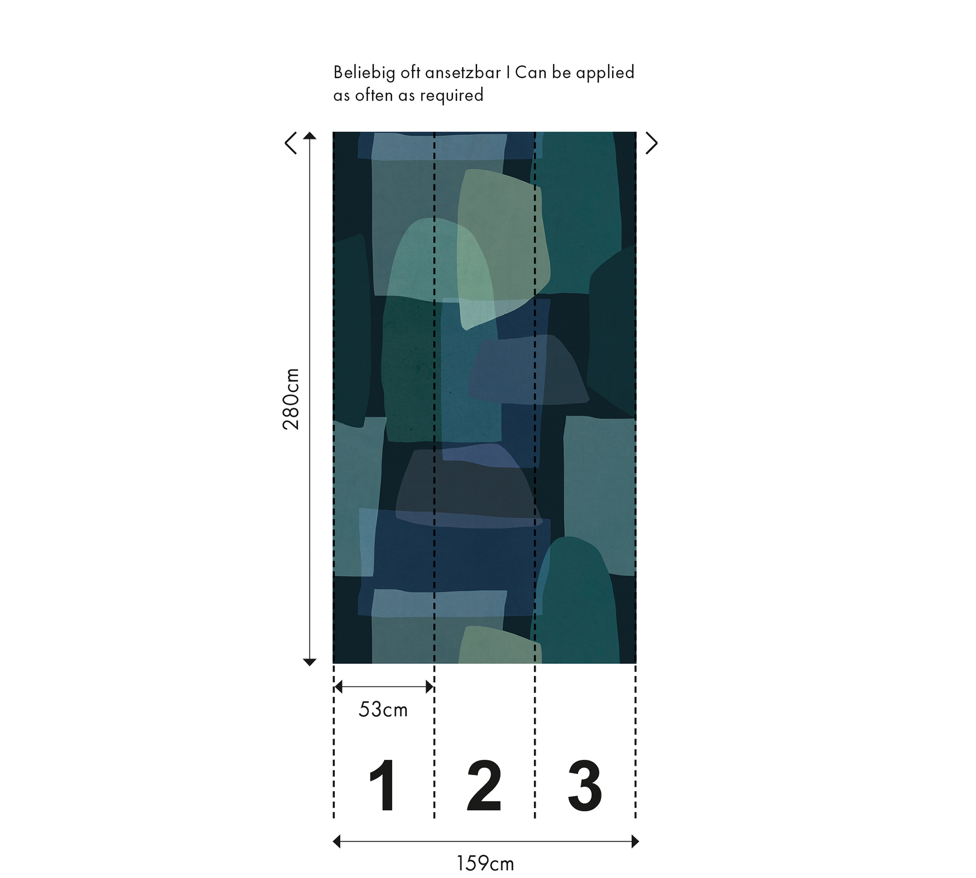 AS Vliestapete Anna d'Andrea Abstrakt Blau 782061