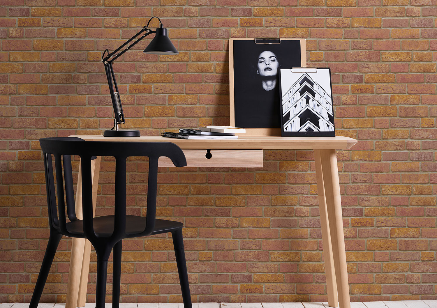 Thomas Vlies-Tapete Mauer Stein rot TLT022 - 369811