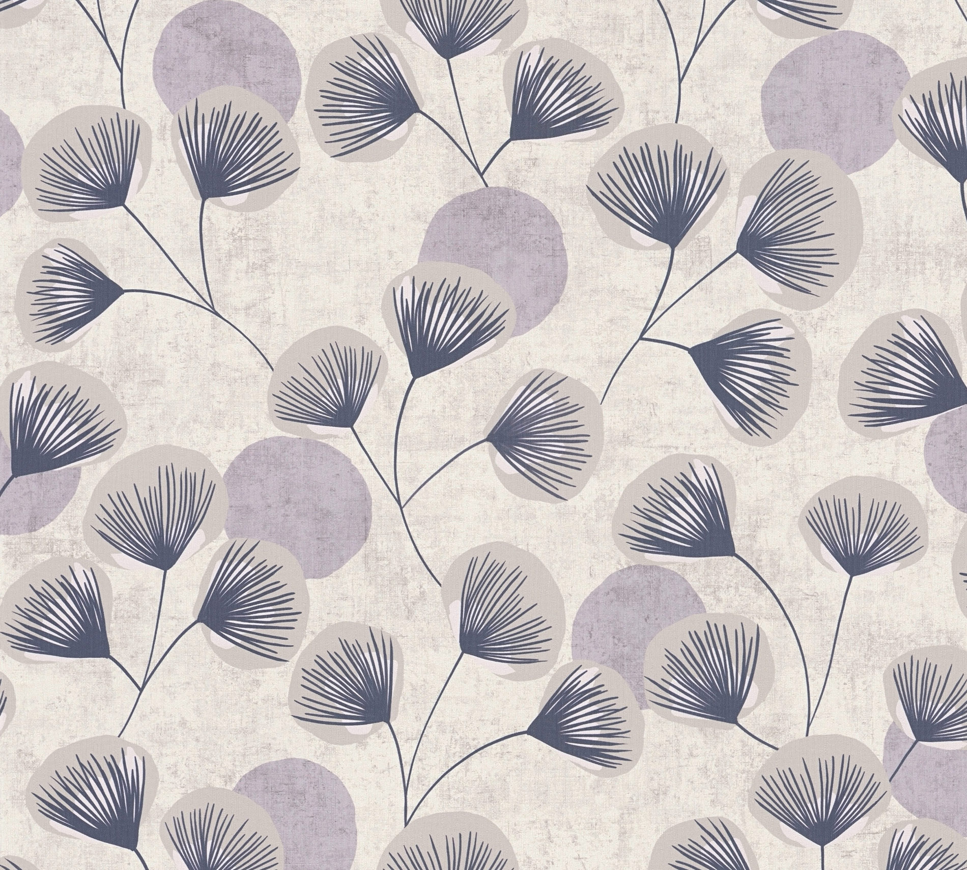 AS Vliestapete Nordic Feeling Floral Blau 791512