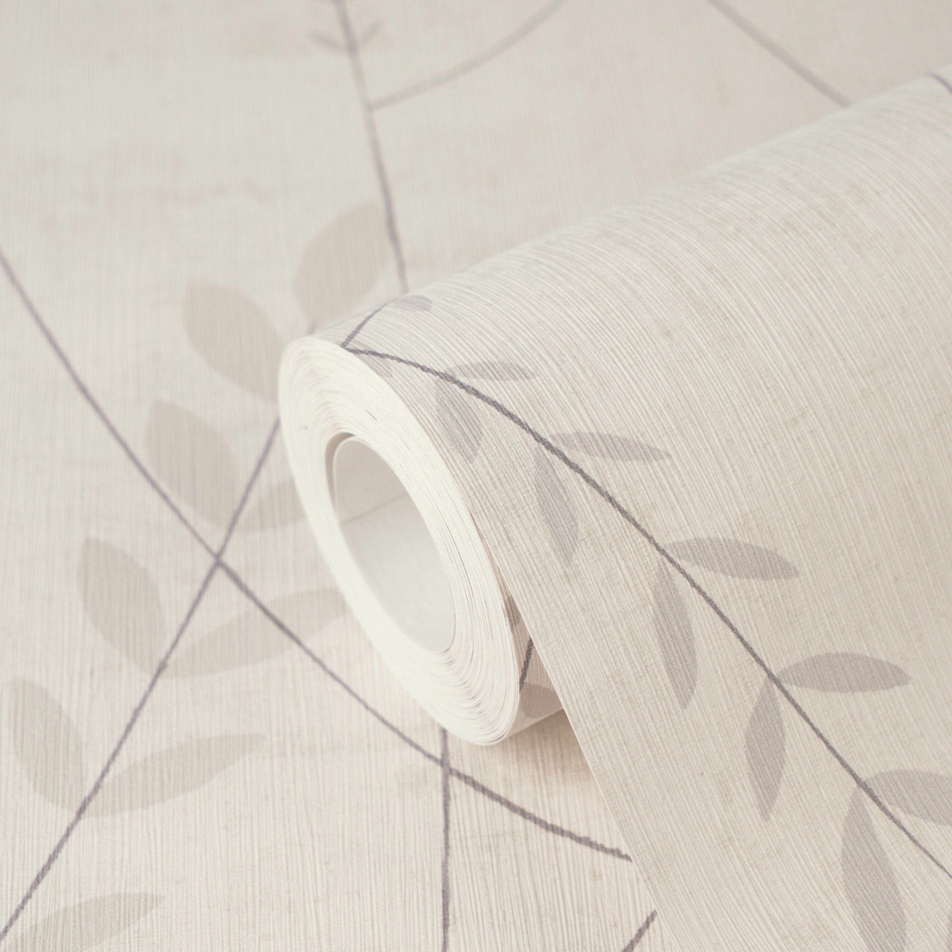 AS Vliestapete Nordic Feeling Floral Grau 791464