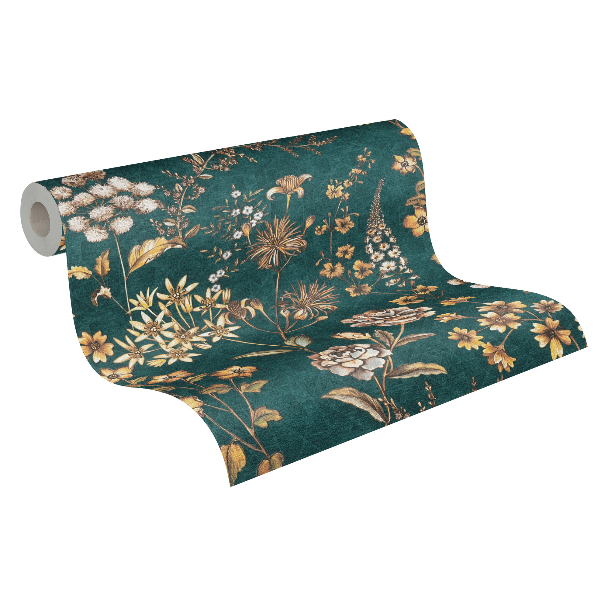 AS Vliestapete MS Travel Styles Grafisch Petrol 391174