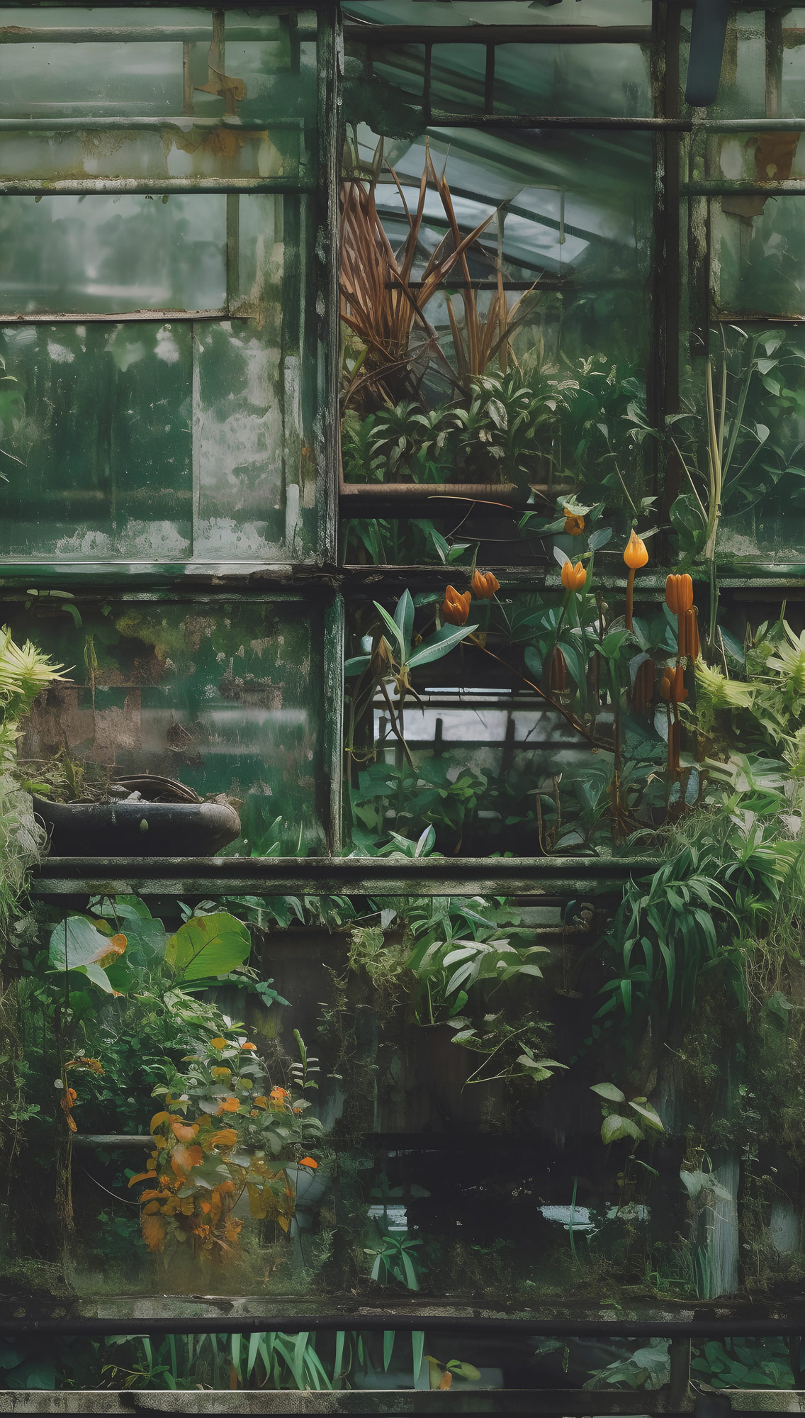 AS Fototapete MS Hot Spots Floral Braun 790166