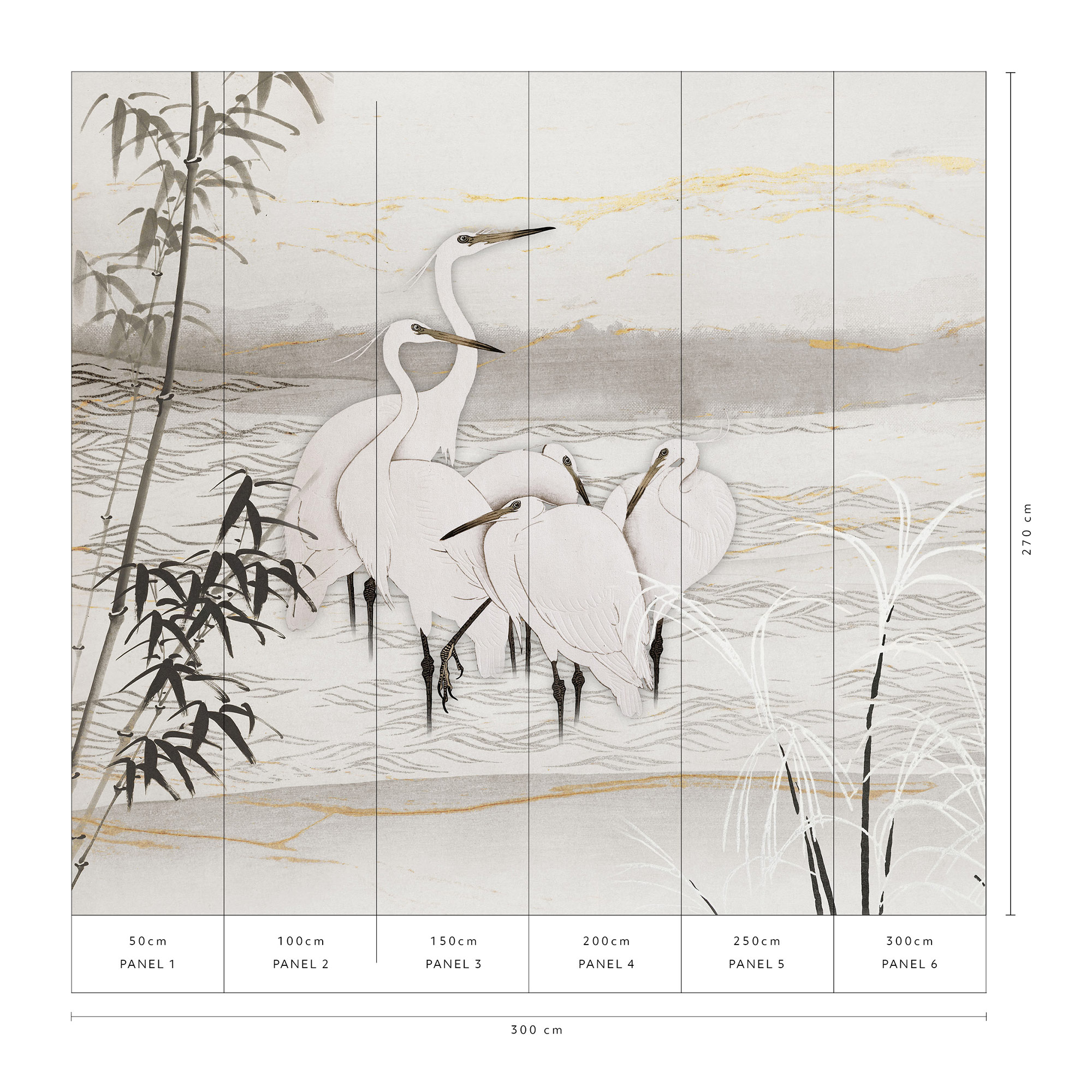 Erismann Fototapete GMK Art Edition Birds of Asia 224415