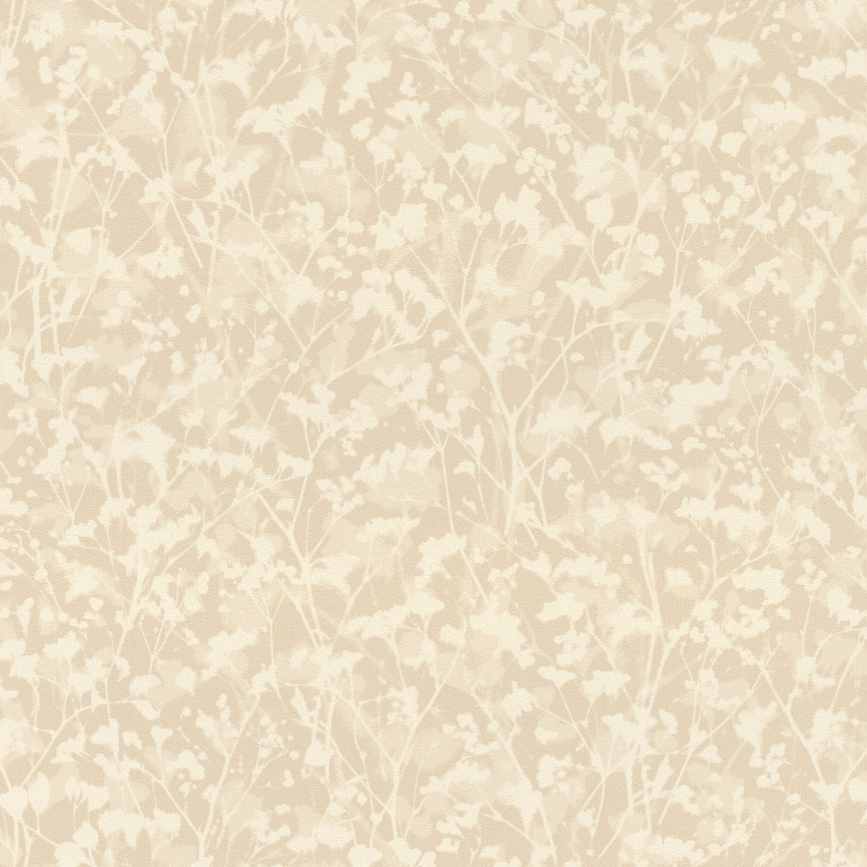 Rasch Vliestapete Amara Beige-Hellbeige Floral 720747