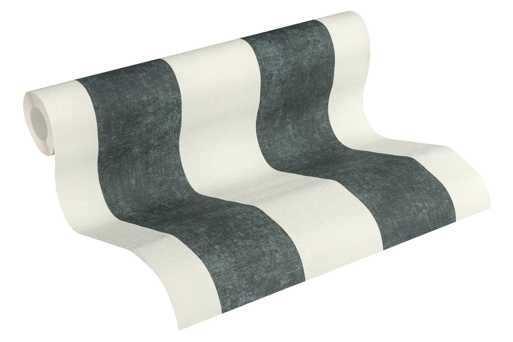 AS Vliestapete Paradise Garden Streifen Schwarz 367181