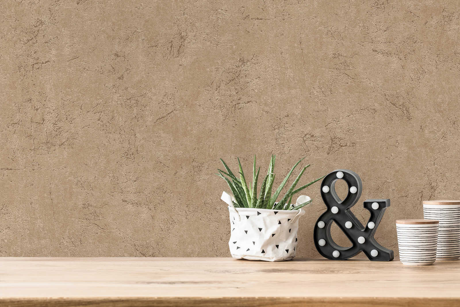 Livingwalls Vliestapete Desert Lodge Betonoptik 384841