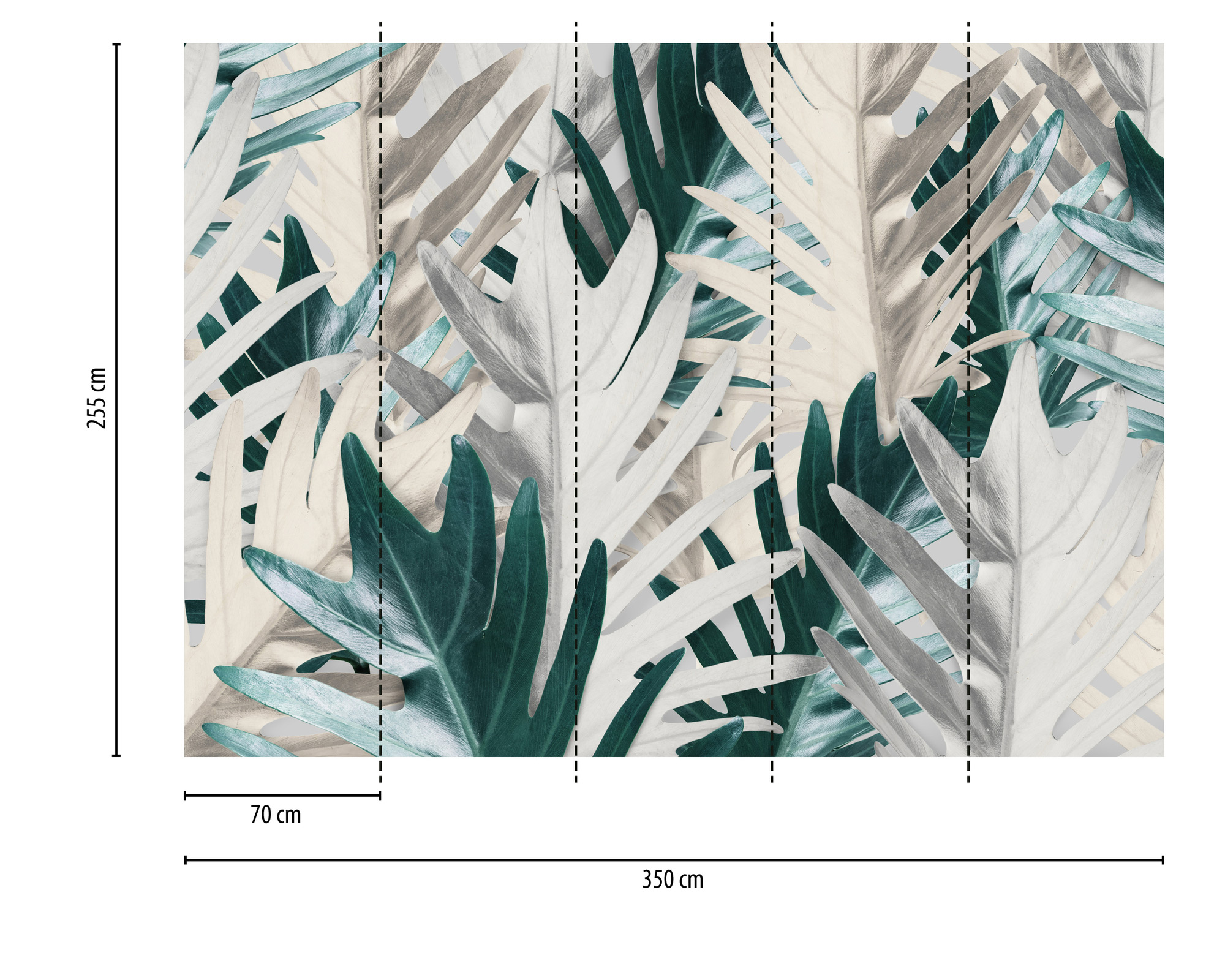 AS Fototapete Designwalls 2 Floral Natur Blätter DD123494