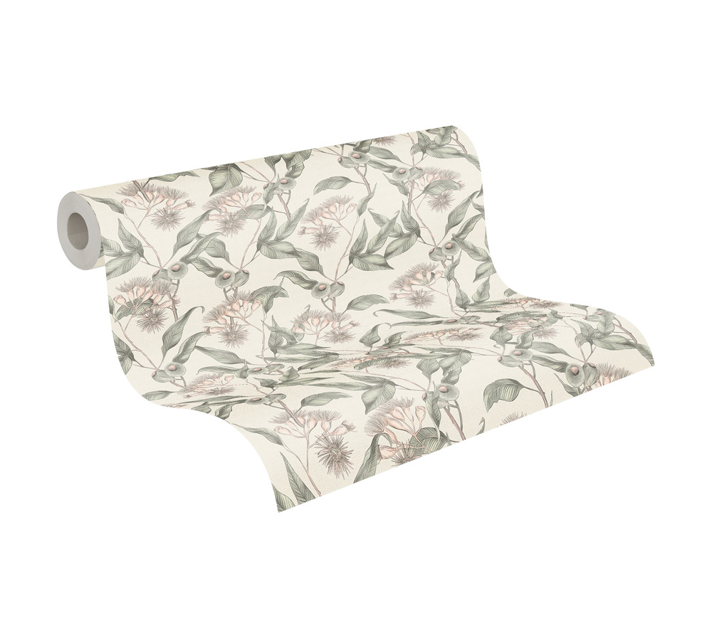 Livingwalls Vliestapete Drawn Into Nature Blätter 394304