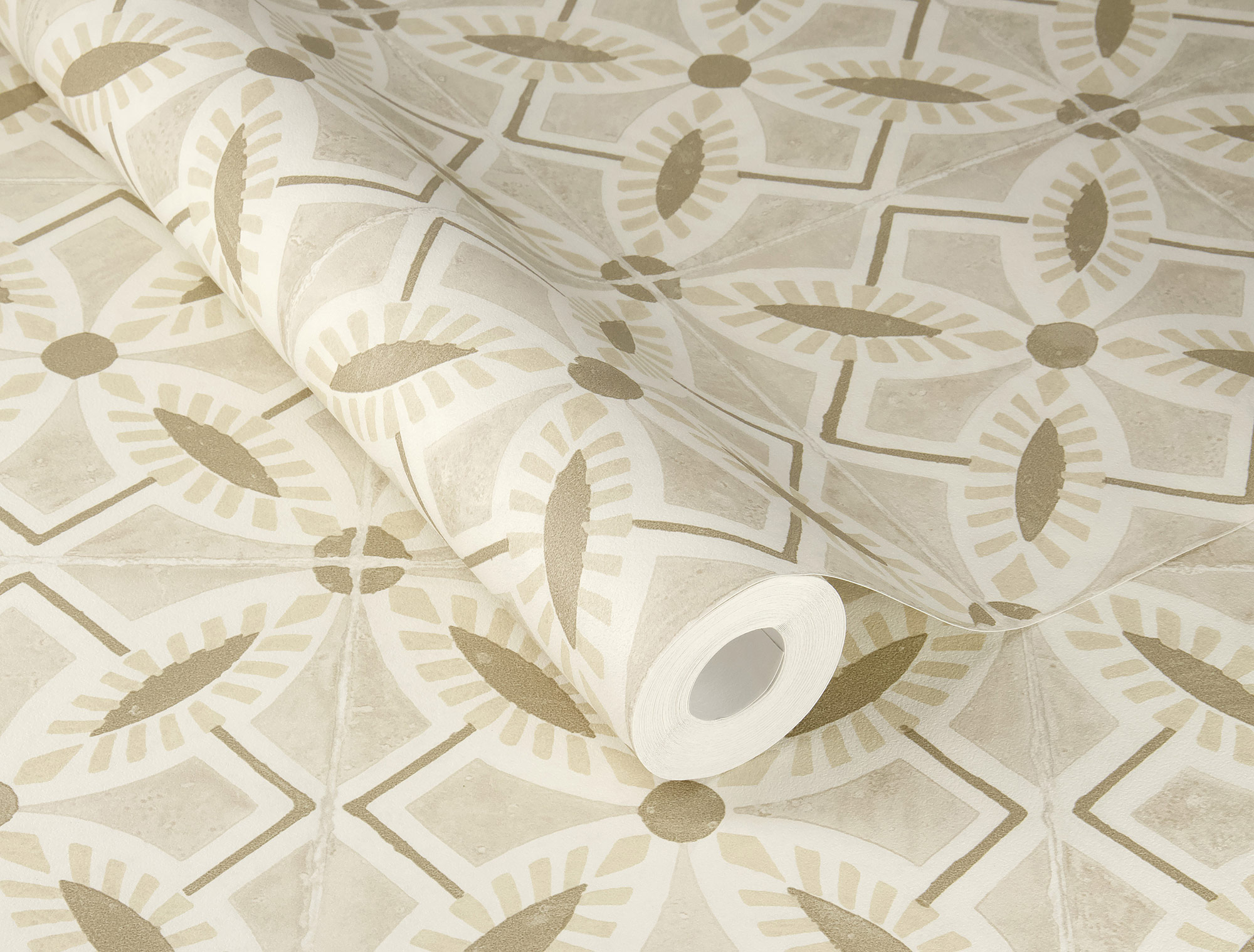 Rasch Vliestapete Beachhouse Beige-Beigebraun 410266