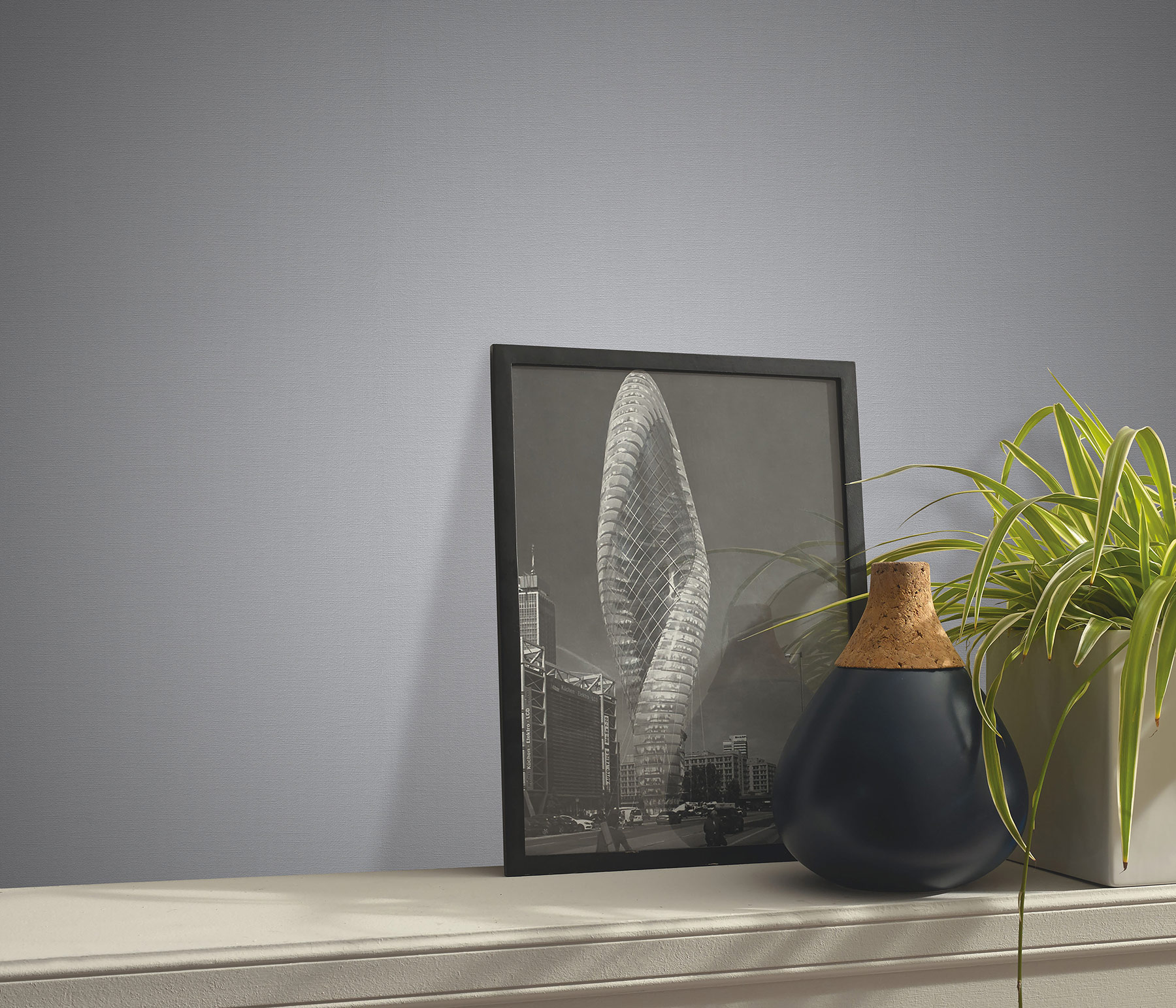 Erismann Vliestapete Spotlight Unitapete grau 1010810