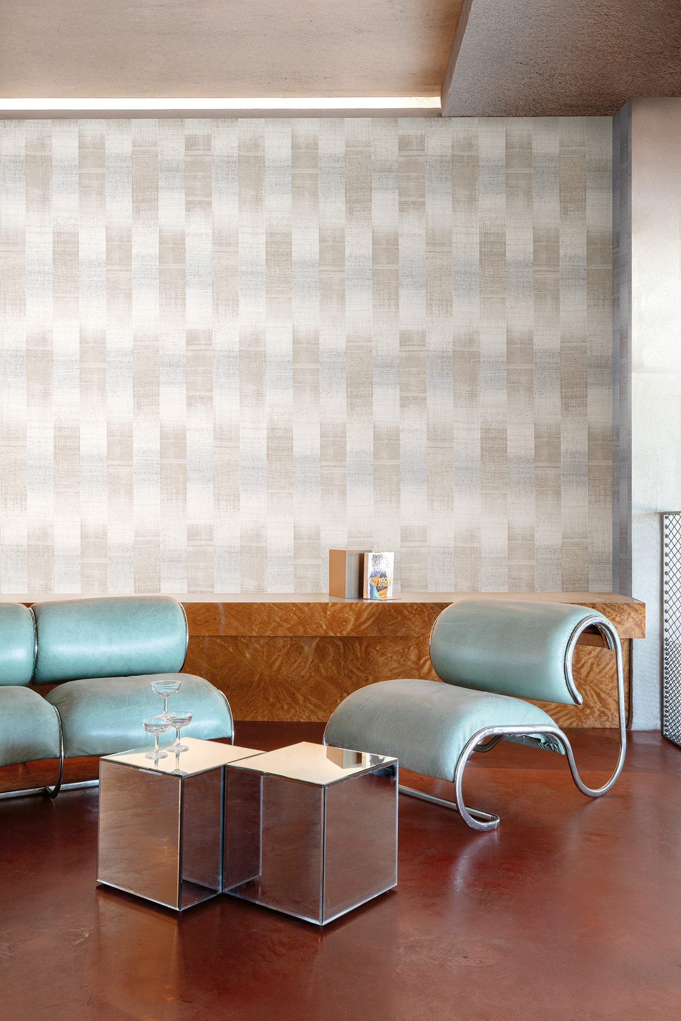 Masureel Vliestapete Serica Patola Moonbeam RIC101