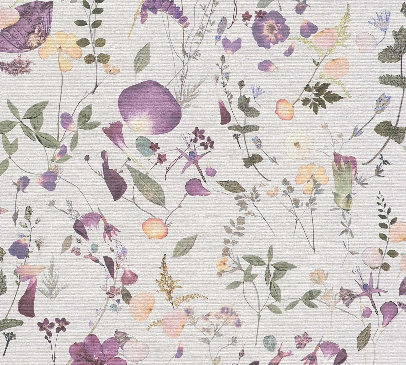 AS Vliestapete PintWalls II Blumen Tapete Violett 397462