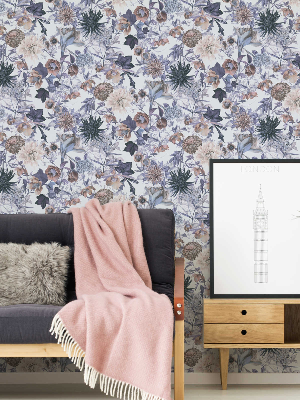 AS Création Vliestapete Dream Flowery Floral 381751