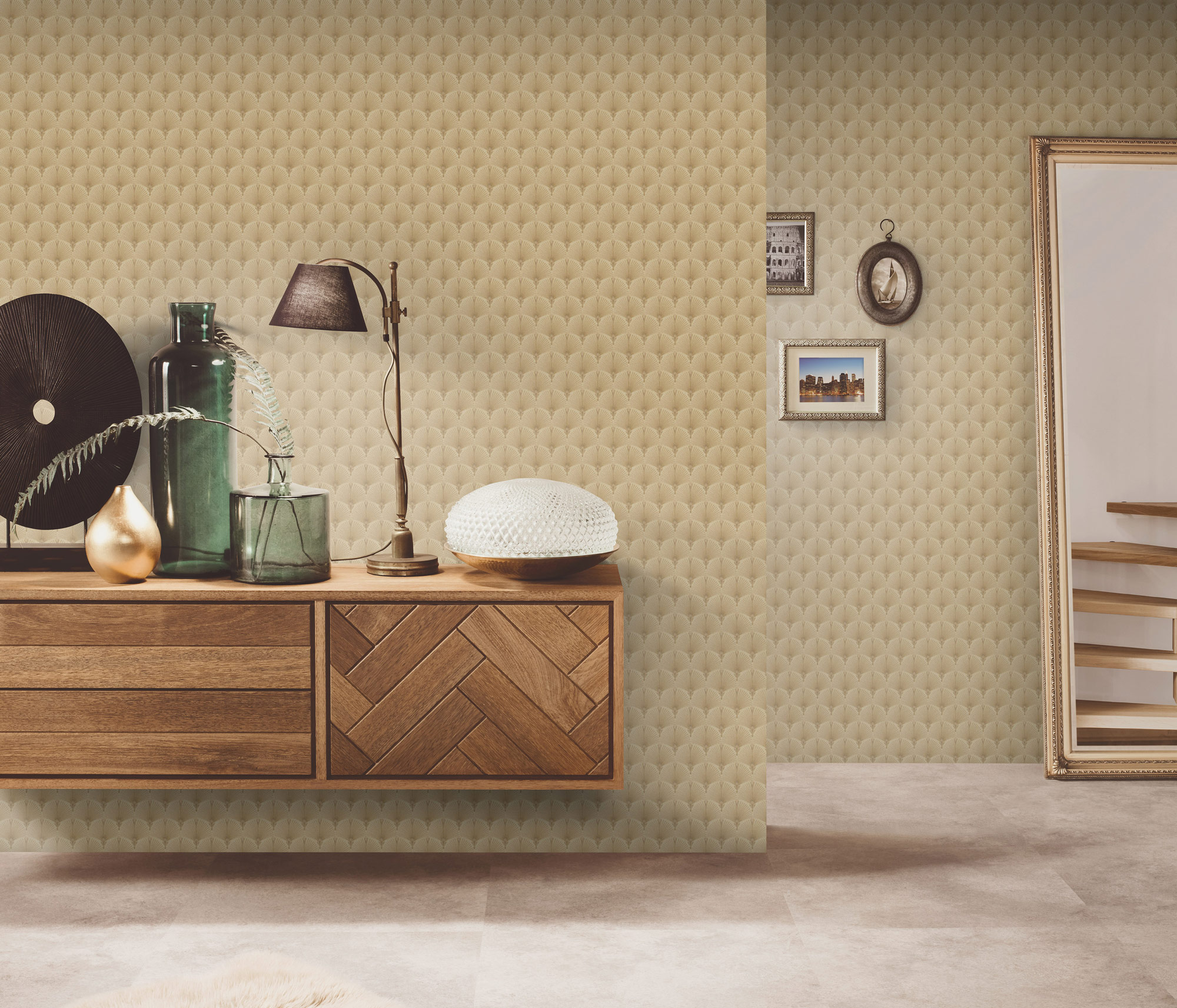 Erismann Vliestapete Versailles gold 1034630