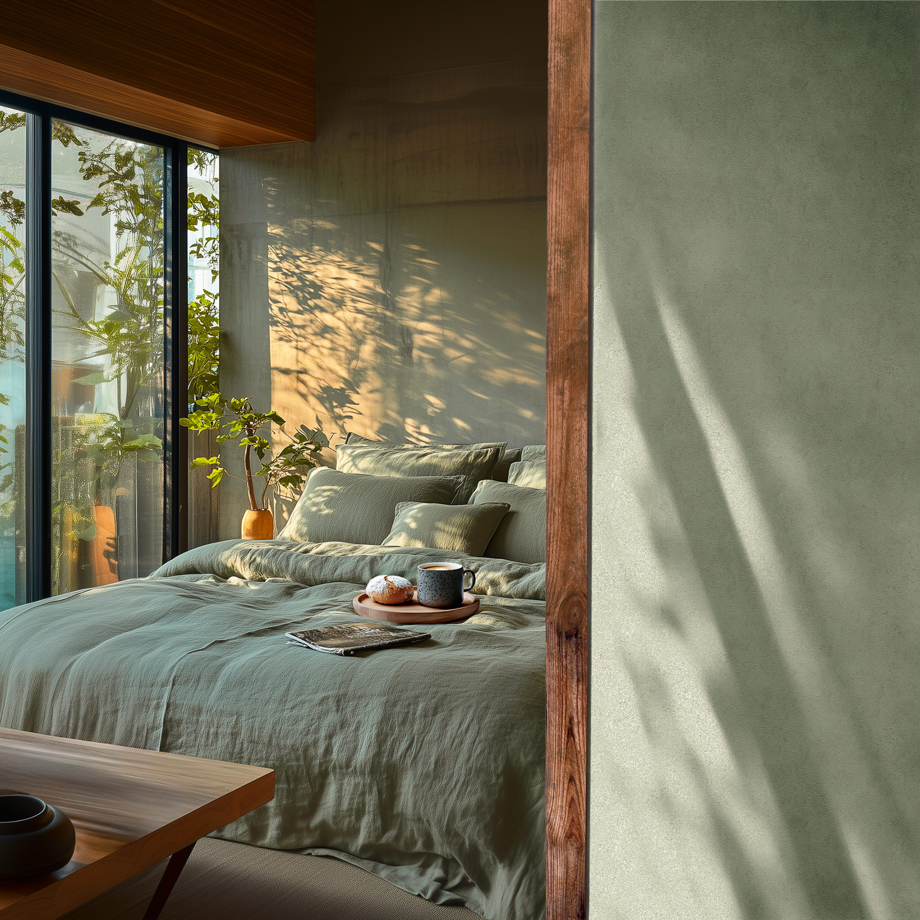 AS Vliestapete MS Hot Spots Unis Grün 782271