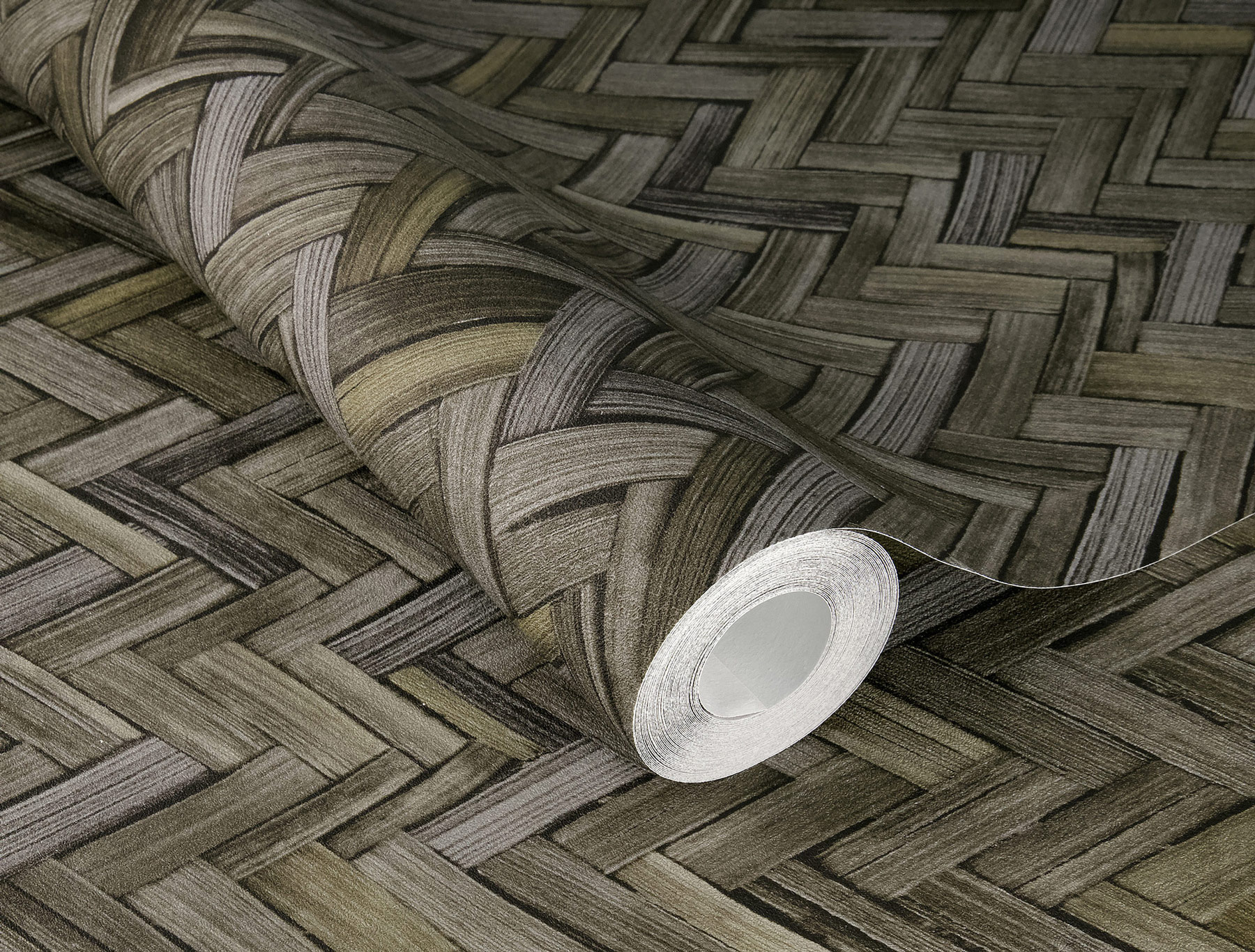 Rasch Vliestapete Beachhouse Braun-Dunkelbraun 410358