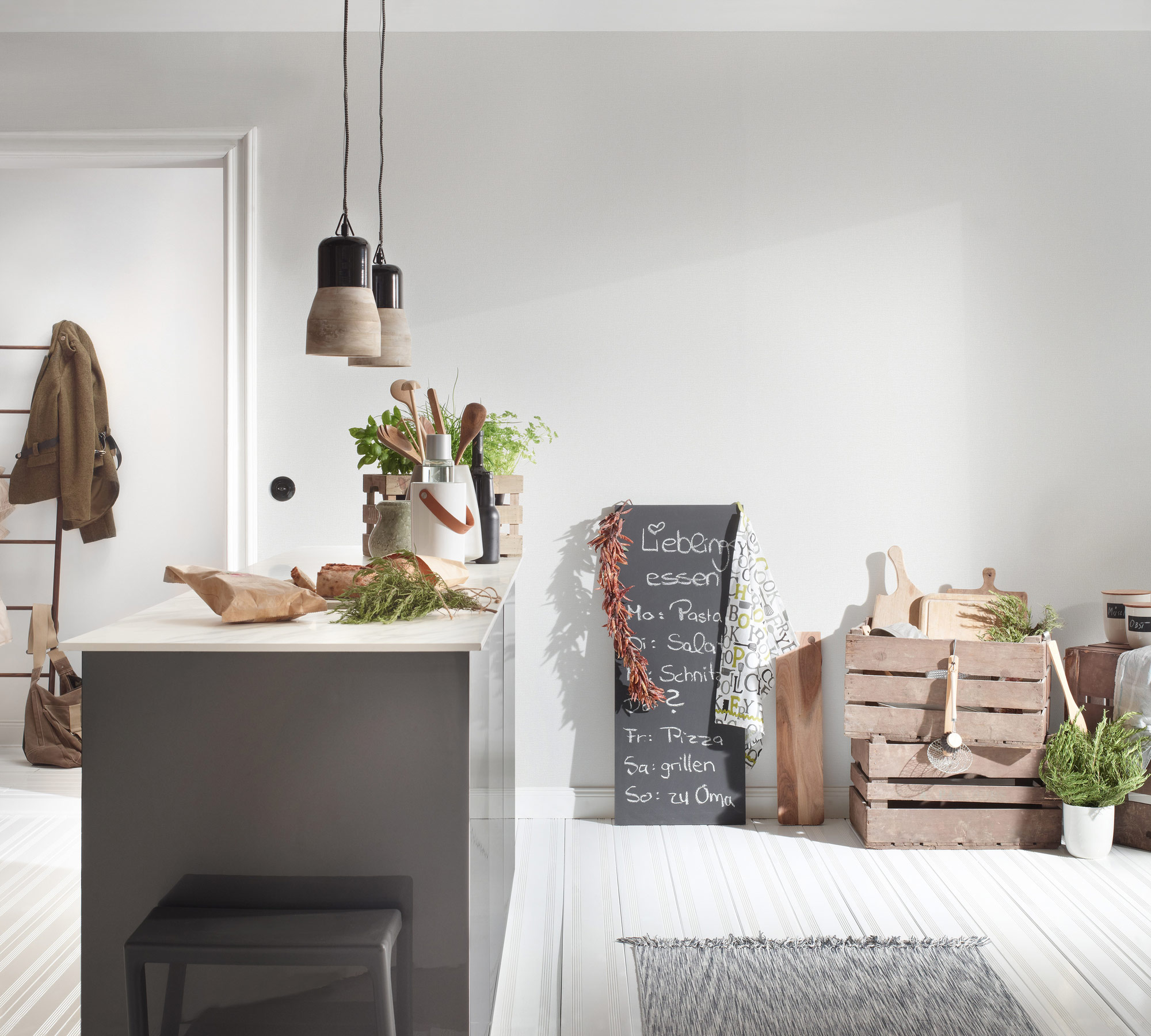 AS Vliestapete Casual Living Weiß Unitapete 367131
