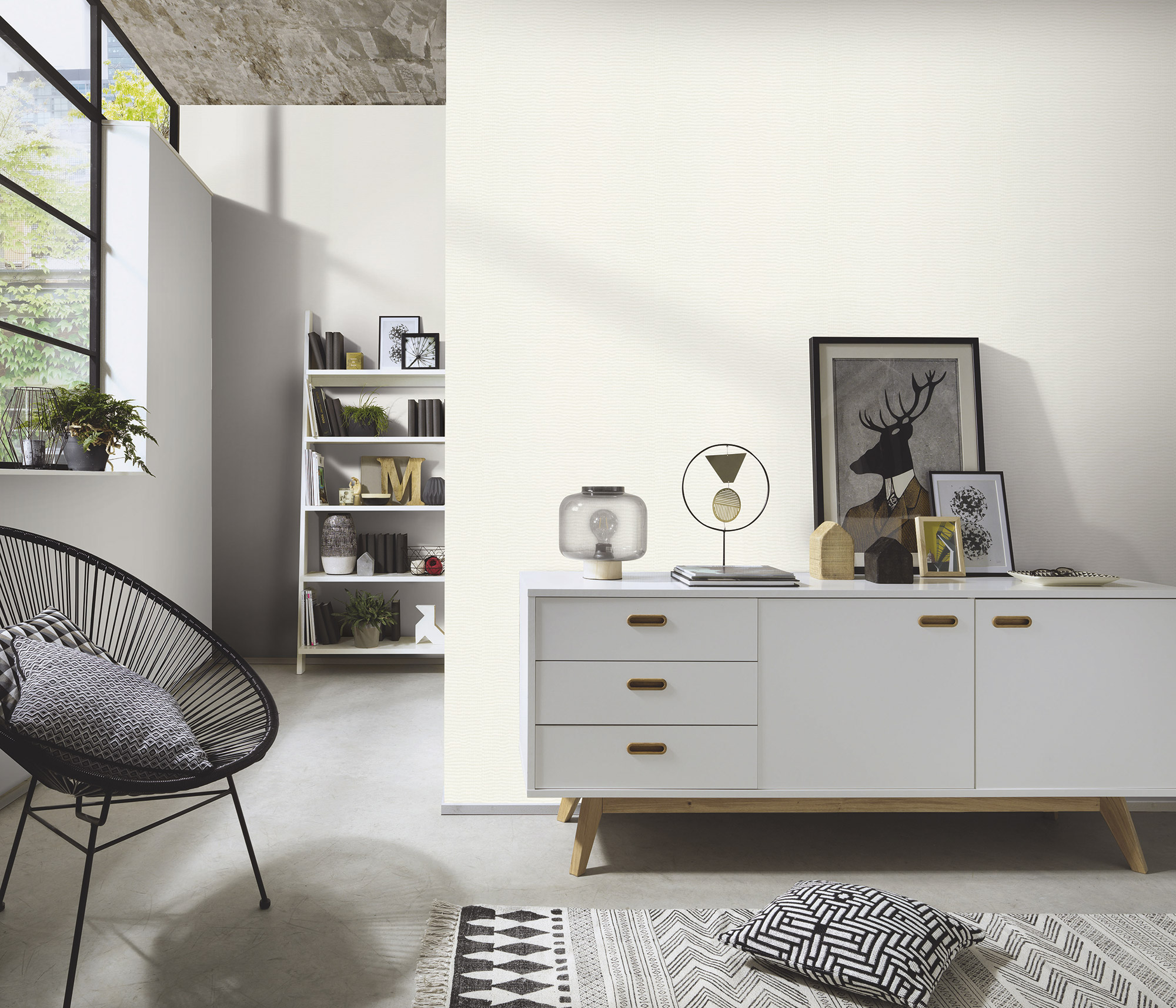 Erismann Vliestapete Martinique weiß 1039301