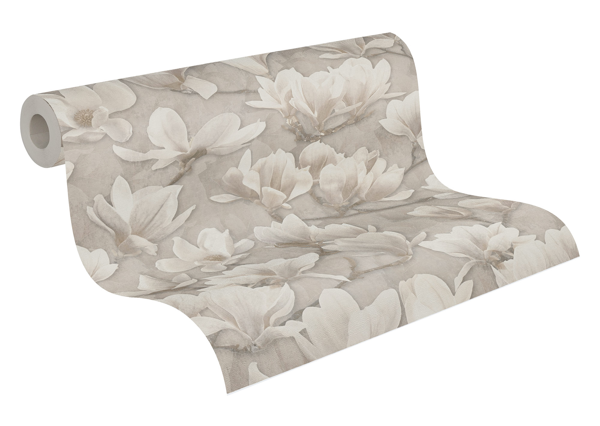 AS Vliestapete PintWalls II Blumen Tapete Beige 396102