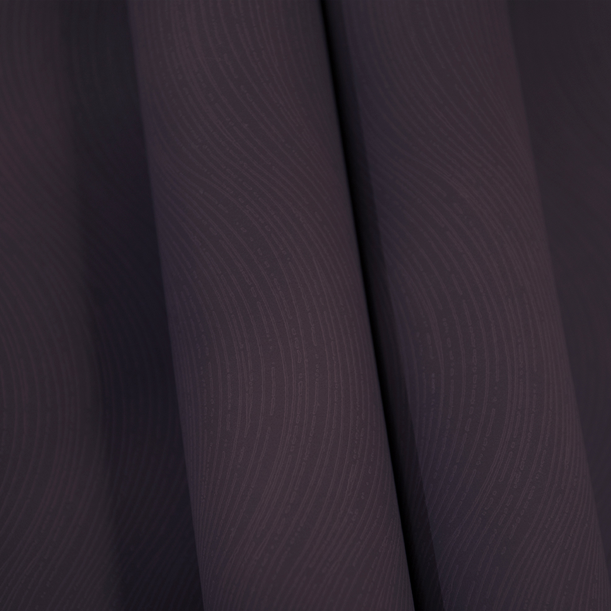 Hohenberger Vliestapete Chalk Ripple Aubergine 65570