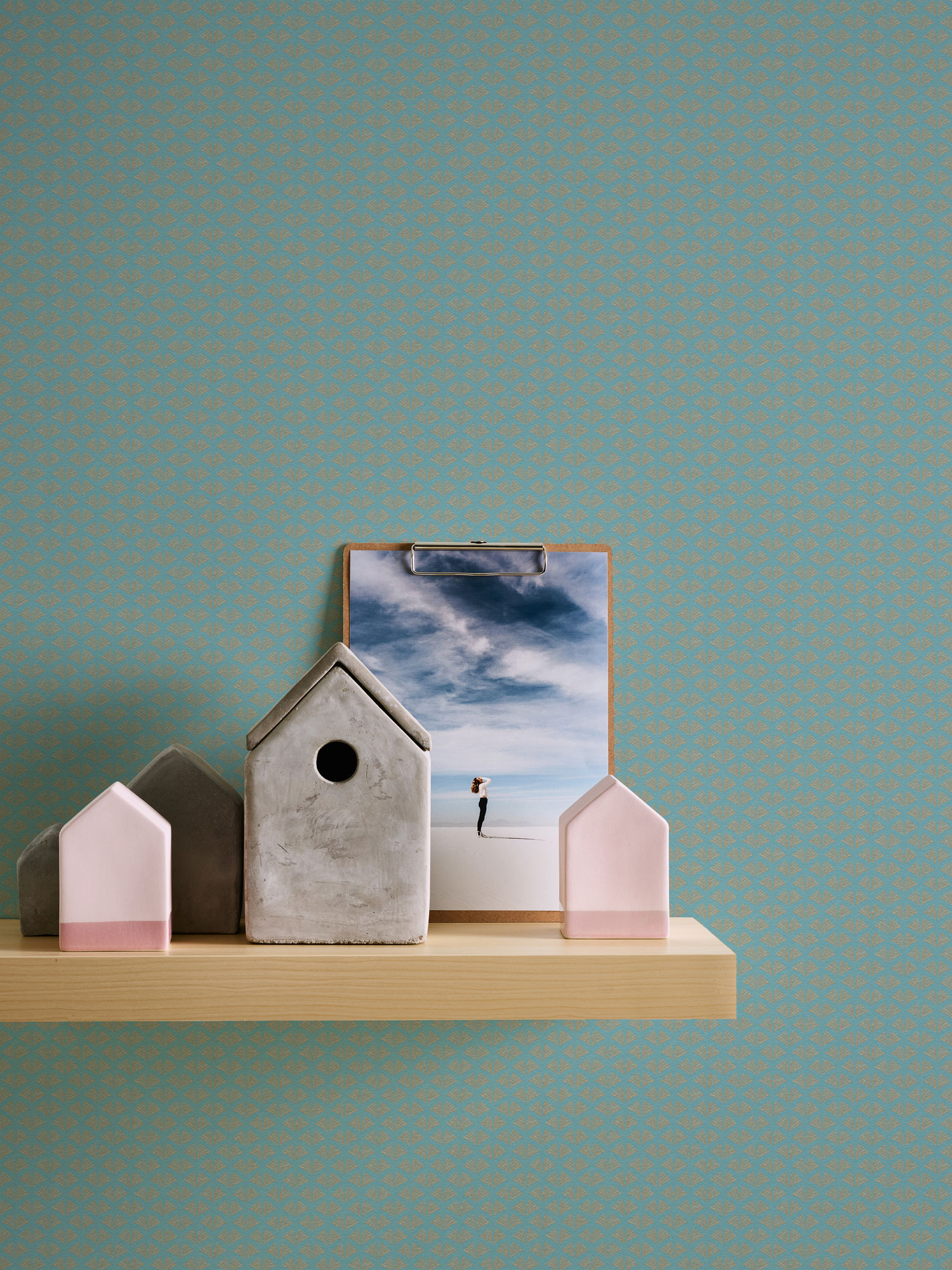 AS Vliestapete Trendwall 2 Designertapete blau 379584