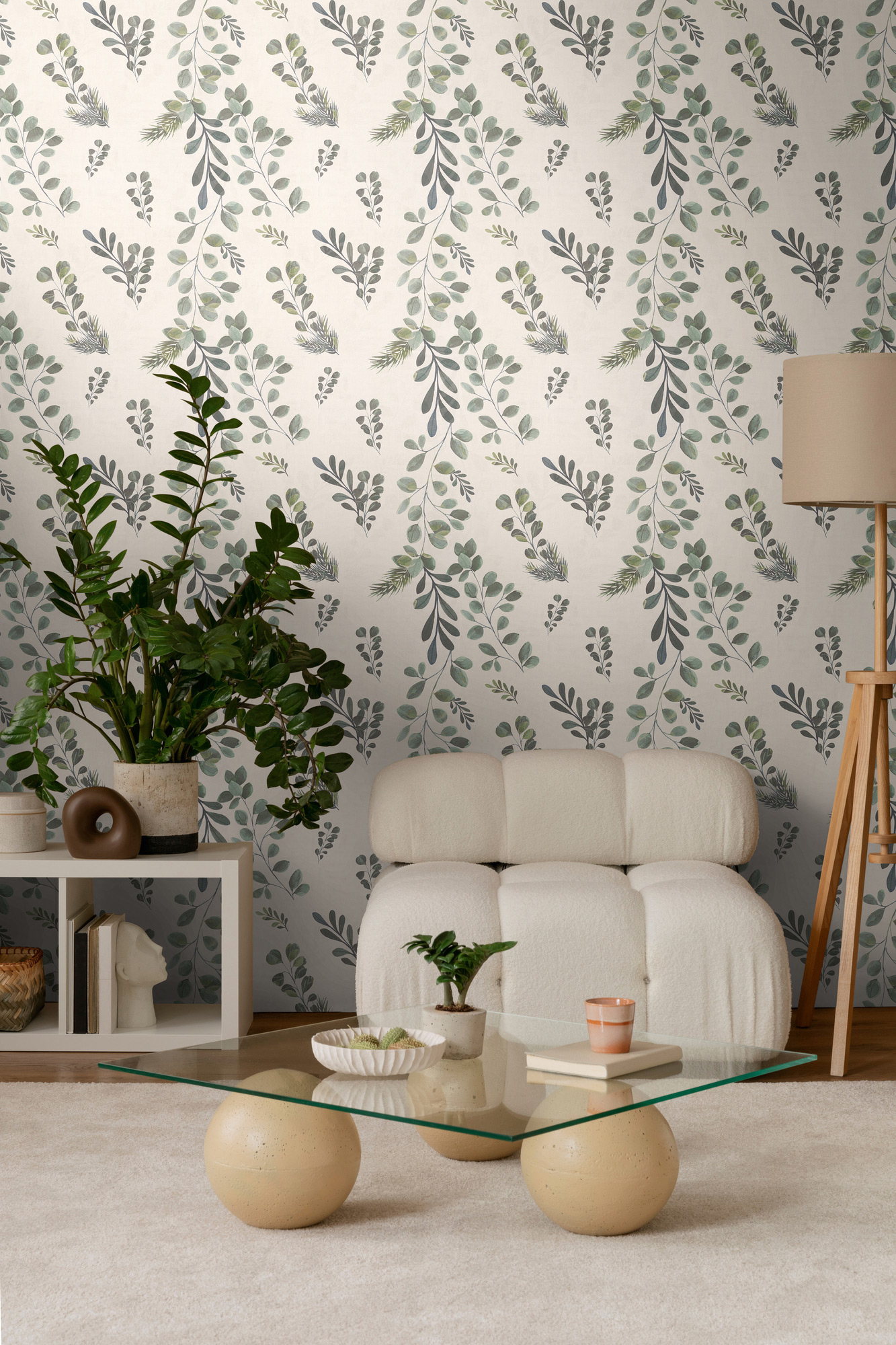 AS Vliestapete Anna d'Andrea Floral Creme 782211