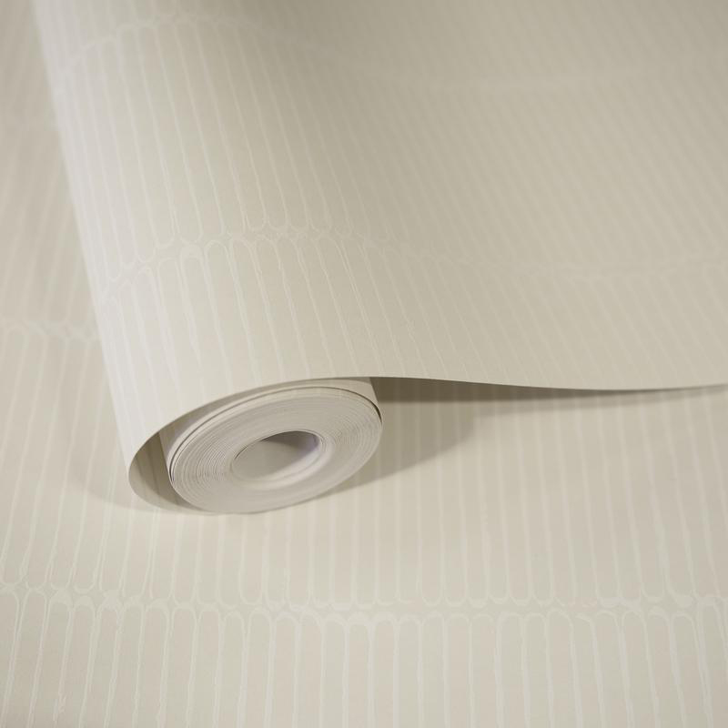 Hohenberger Vliestapete Chalk Beams in Order Cream 65496