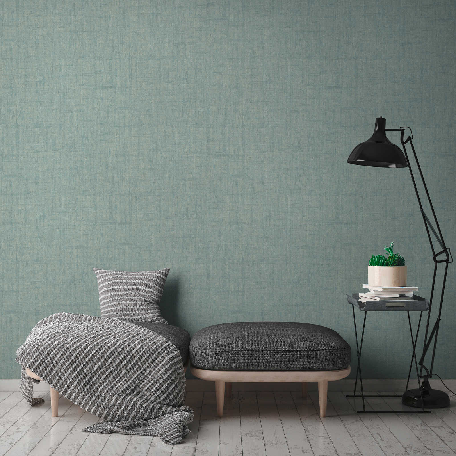AS Creation Vliestapete Geo Effect blau 385966