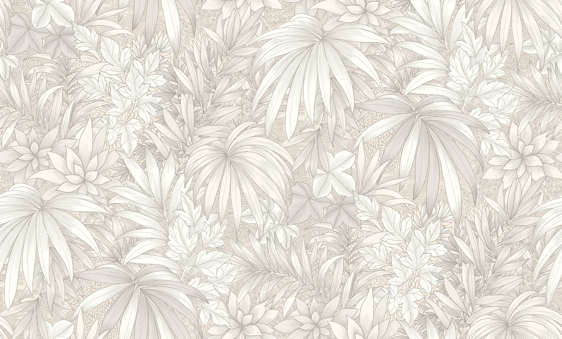 Thomas Vliestapete Attraction weiss Blätter AL26240