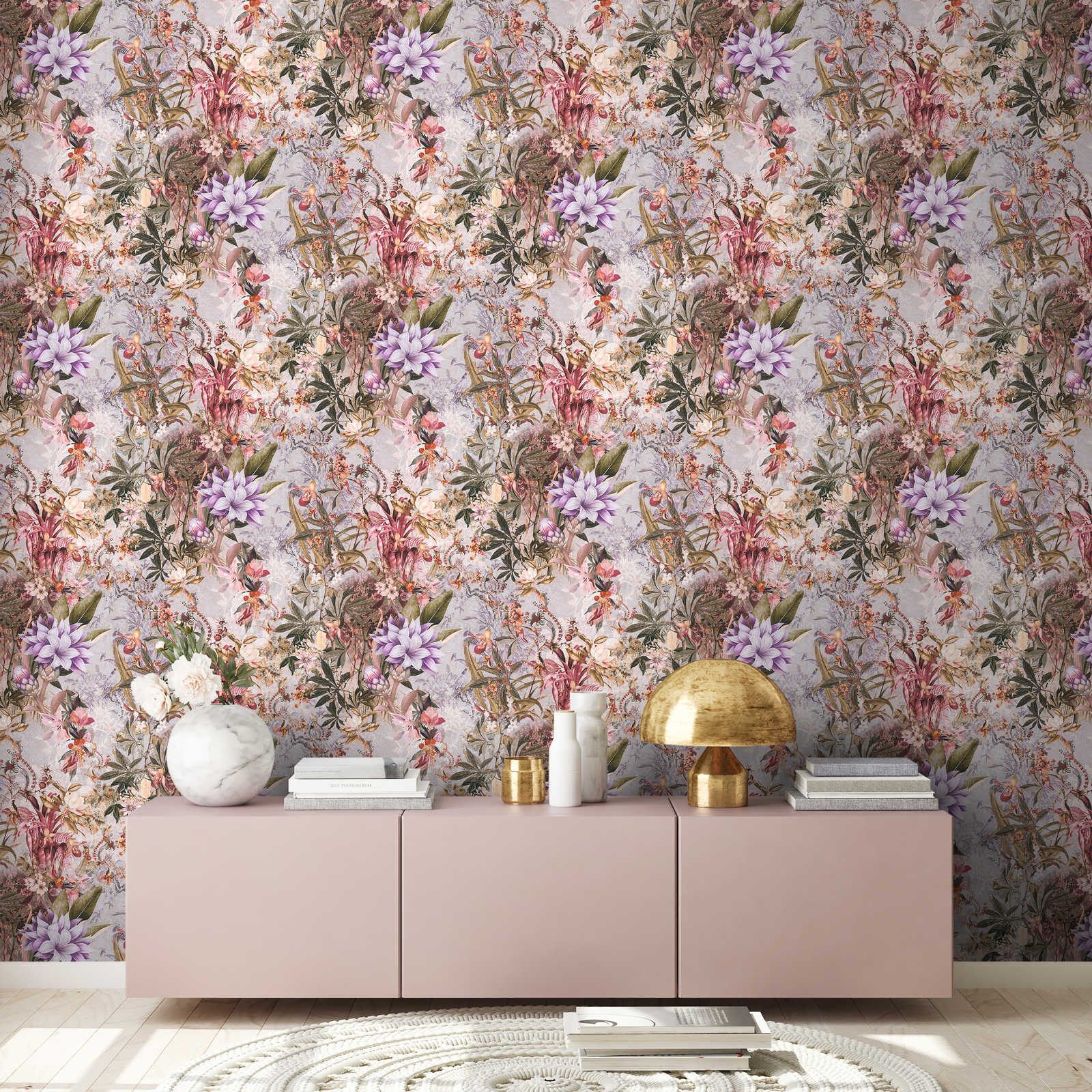 AS Création Vliestapete Dream Flowery Floral 381773