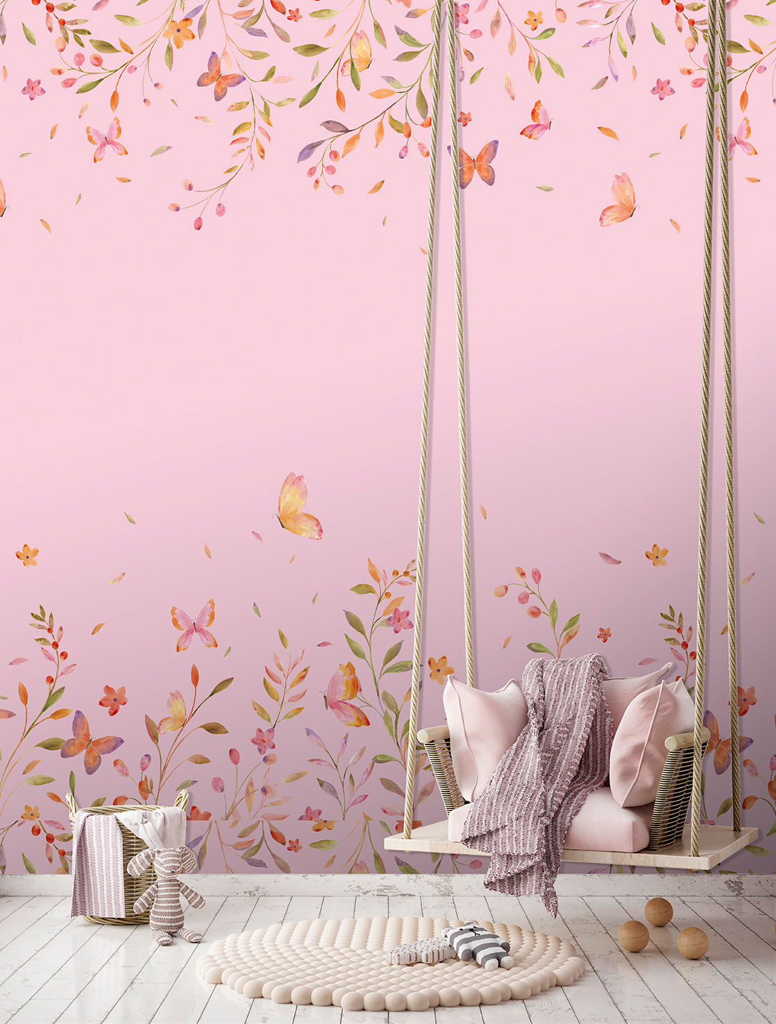 Decoprint Fototapete Cute Walls Schmetterling CW61262