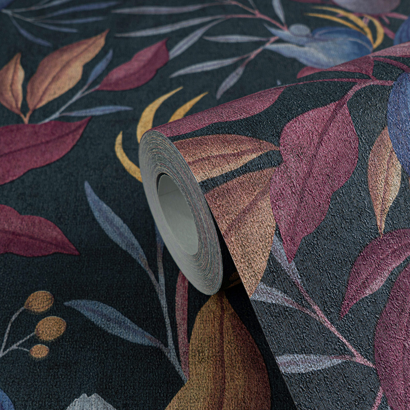 AS Vliestapete CosmoLiving Floral Blau 790623