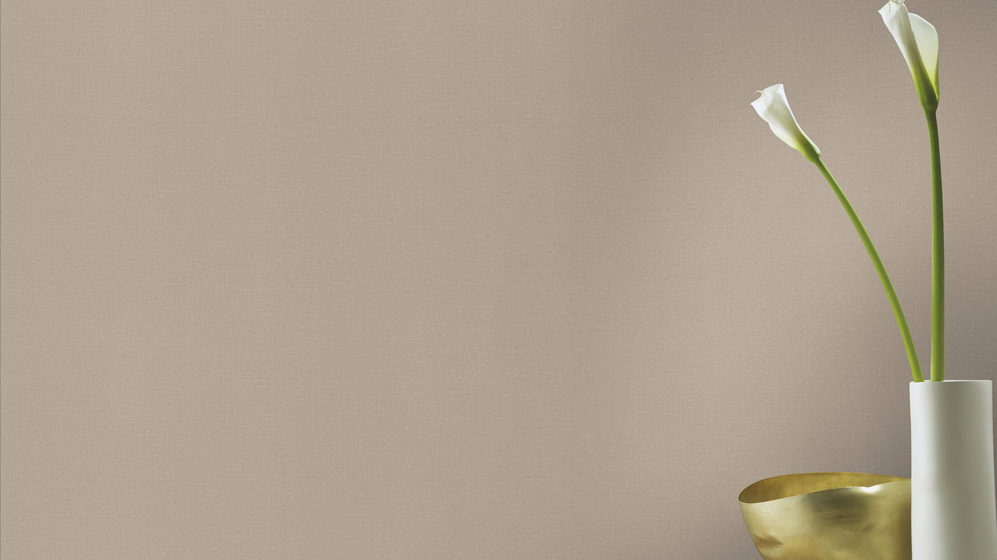 Rasch Vliestapete Liverna Beige-leinen dunkel 555868