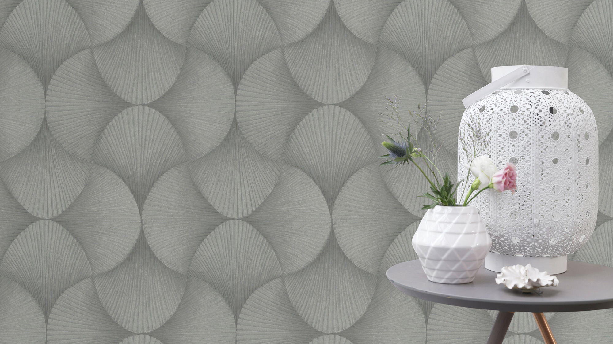 Rasch Vliestapete Sky Lounge glänzend metallic 608212