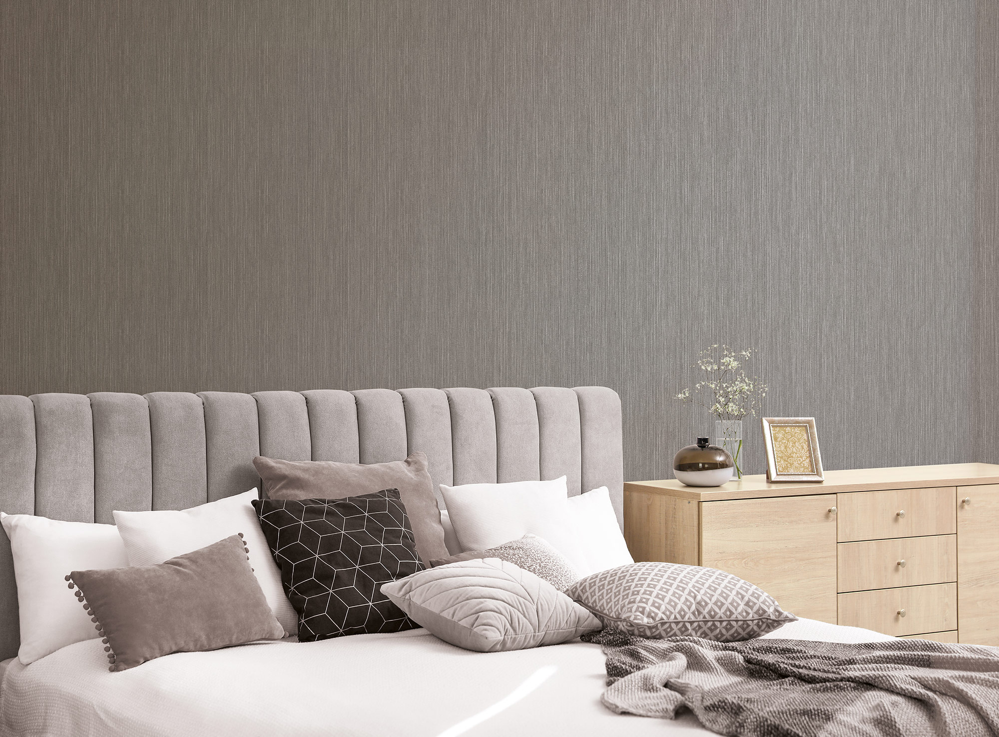 Essener Vliestapete Special FX 2 Silbergrau G67683