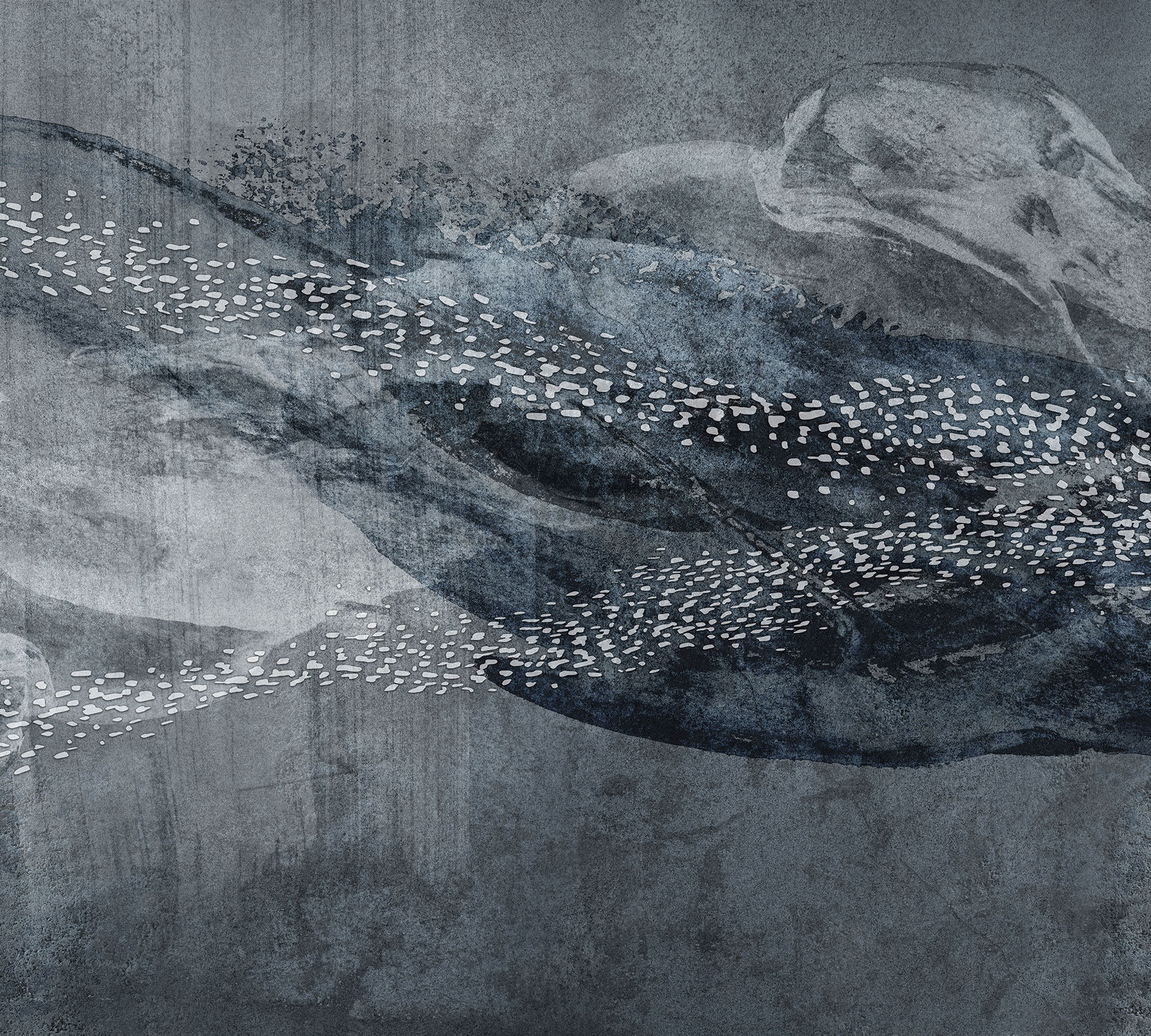 Erismann Fototapete GMK Art Edition Deep Sea silber 223725