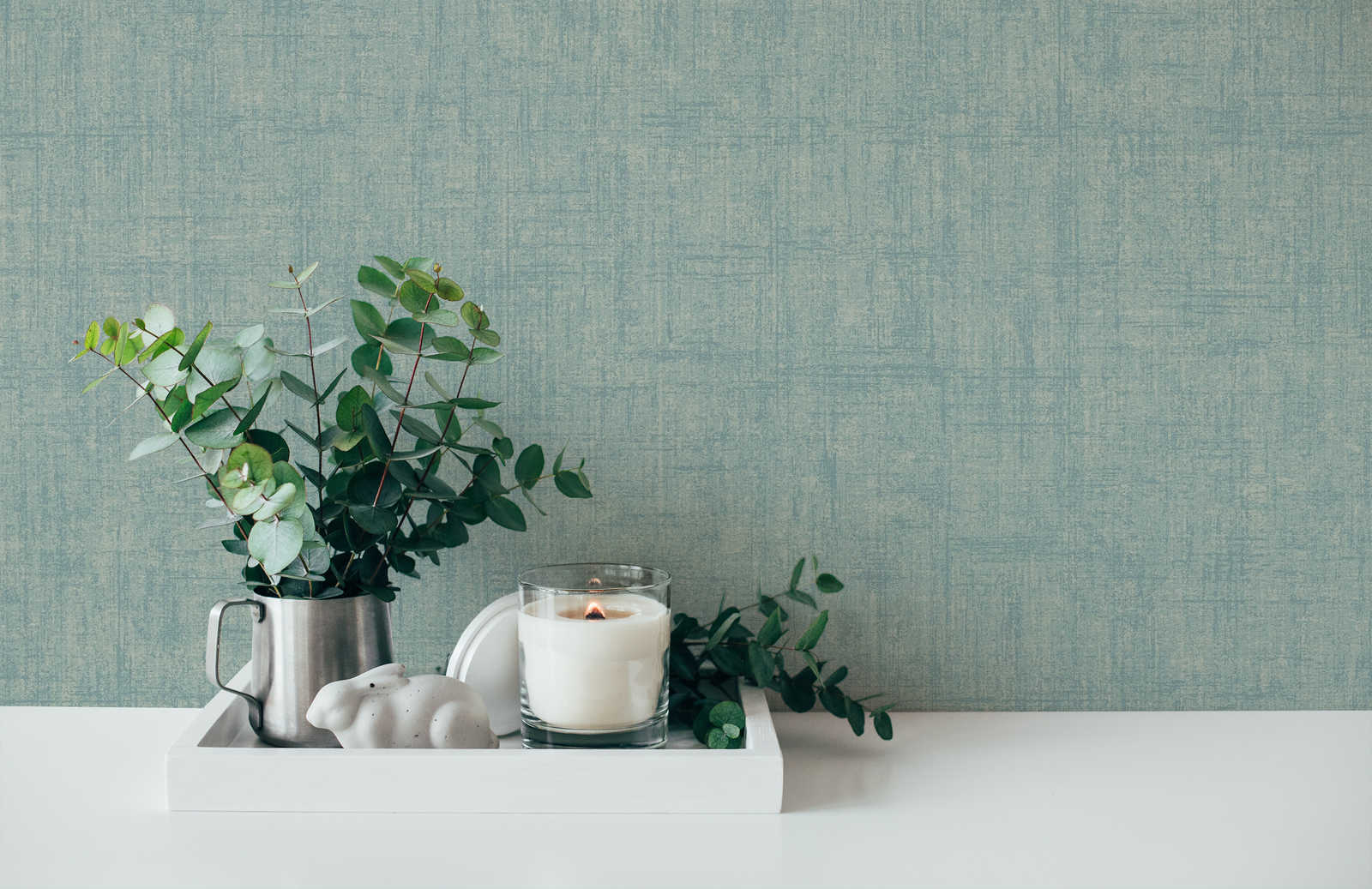 AS Creation Vliestapete Geo Effect blau 385966