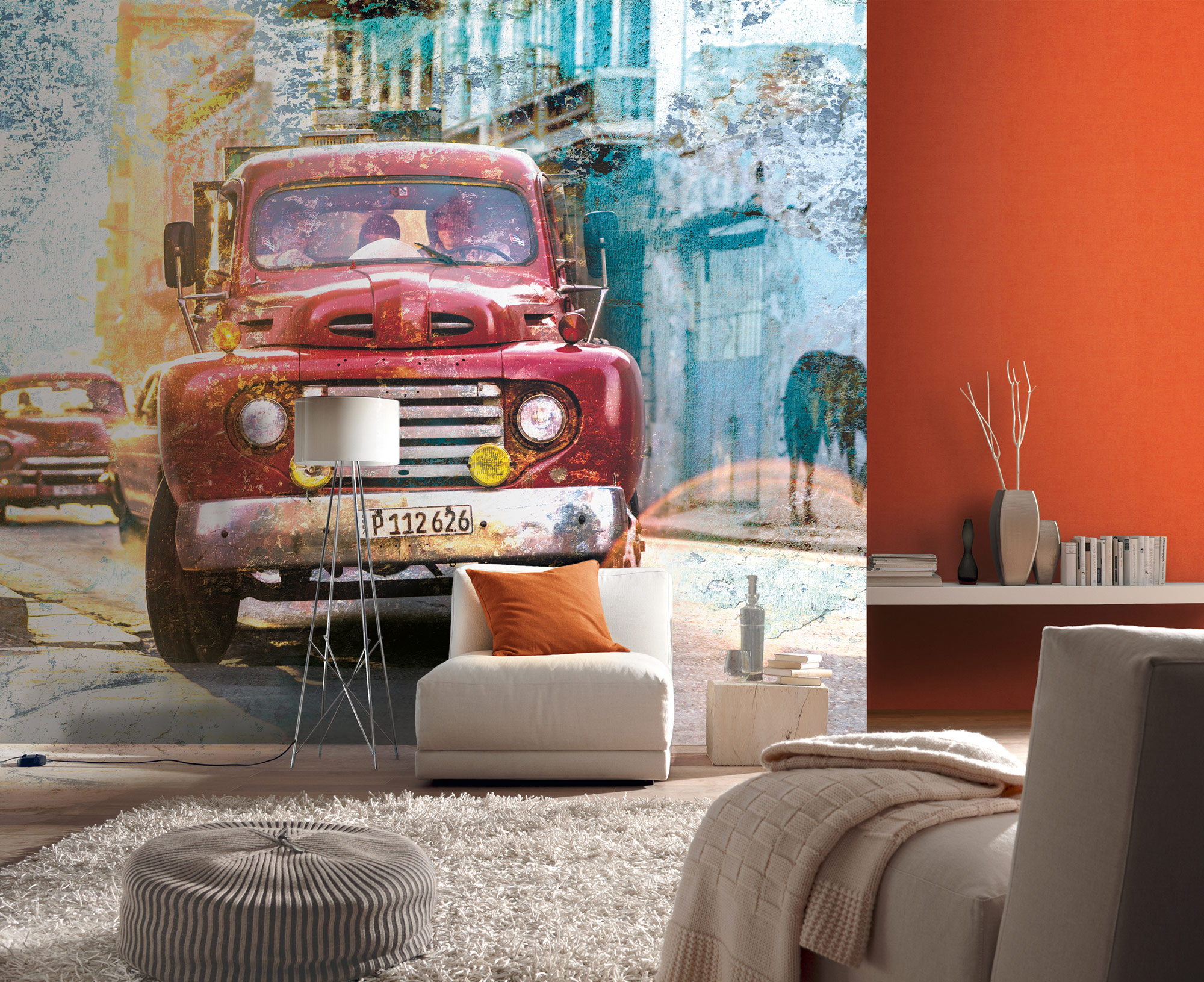 Rasch Fototapete Magic Walls Auto Kuba 101041