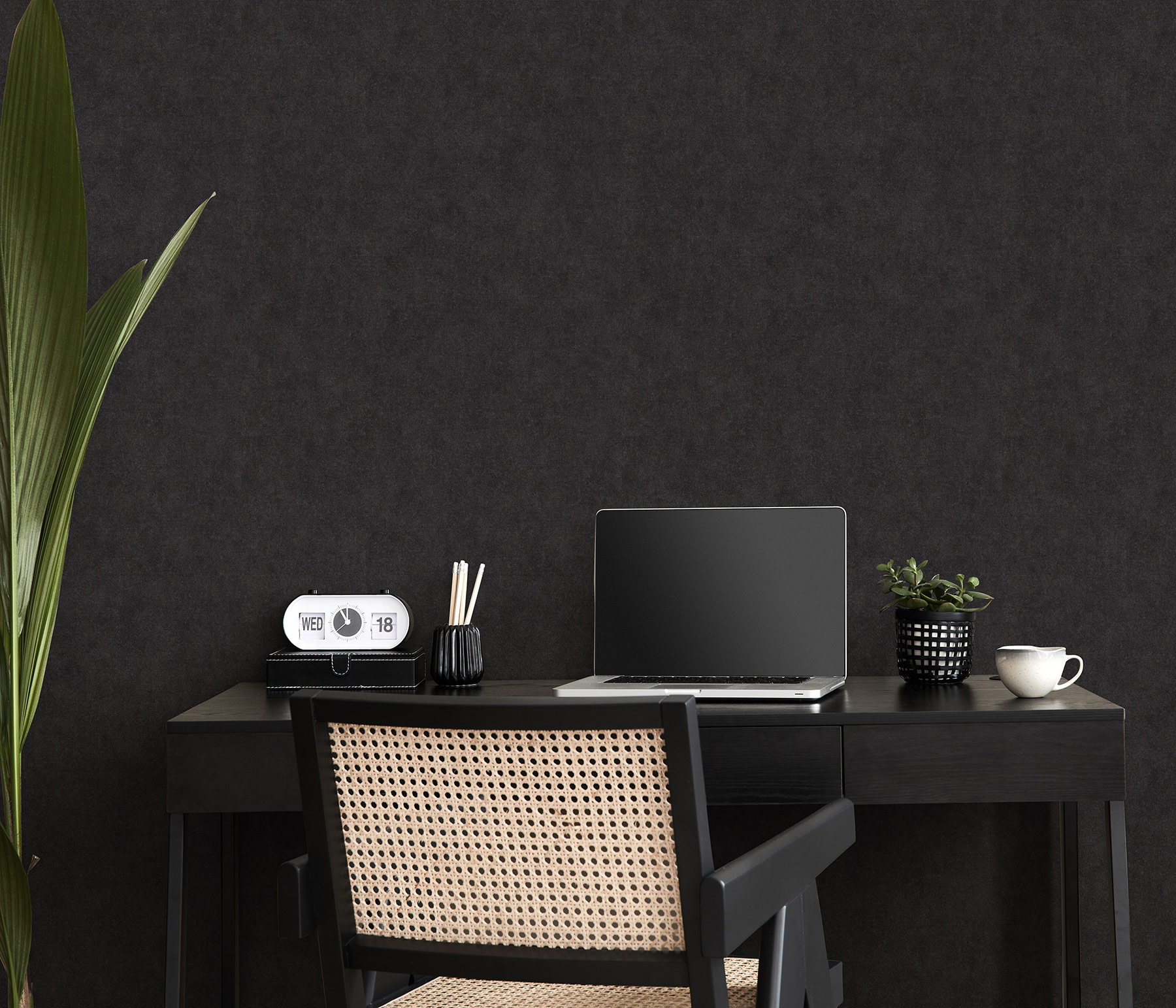 Erismann Vliestapete Elysium anthrazit 1047347