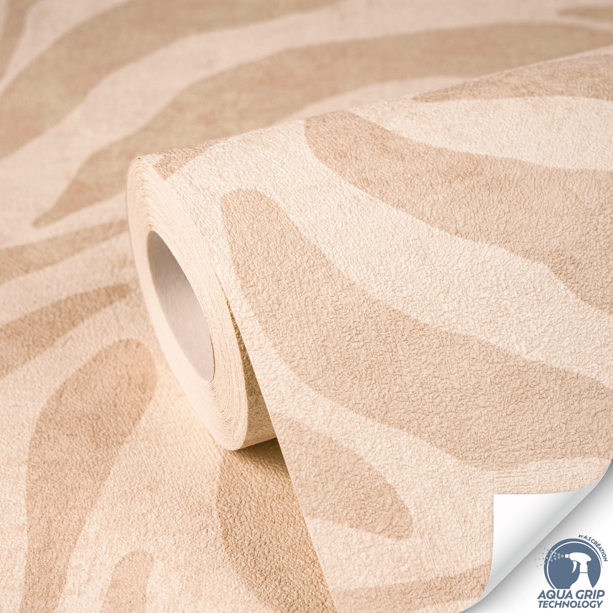 AS Vliestapete Cosiness Designdrop 2 Natur Beige 793141