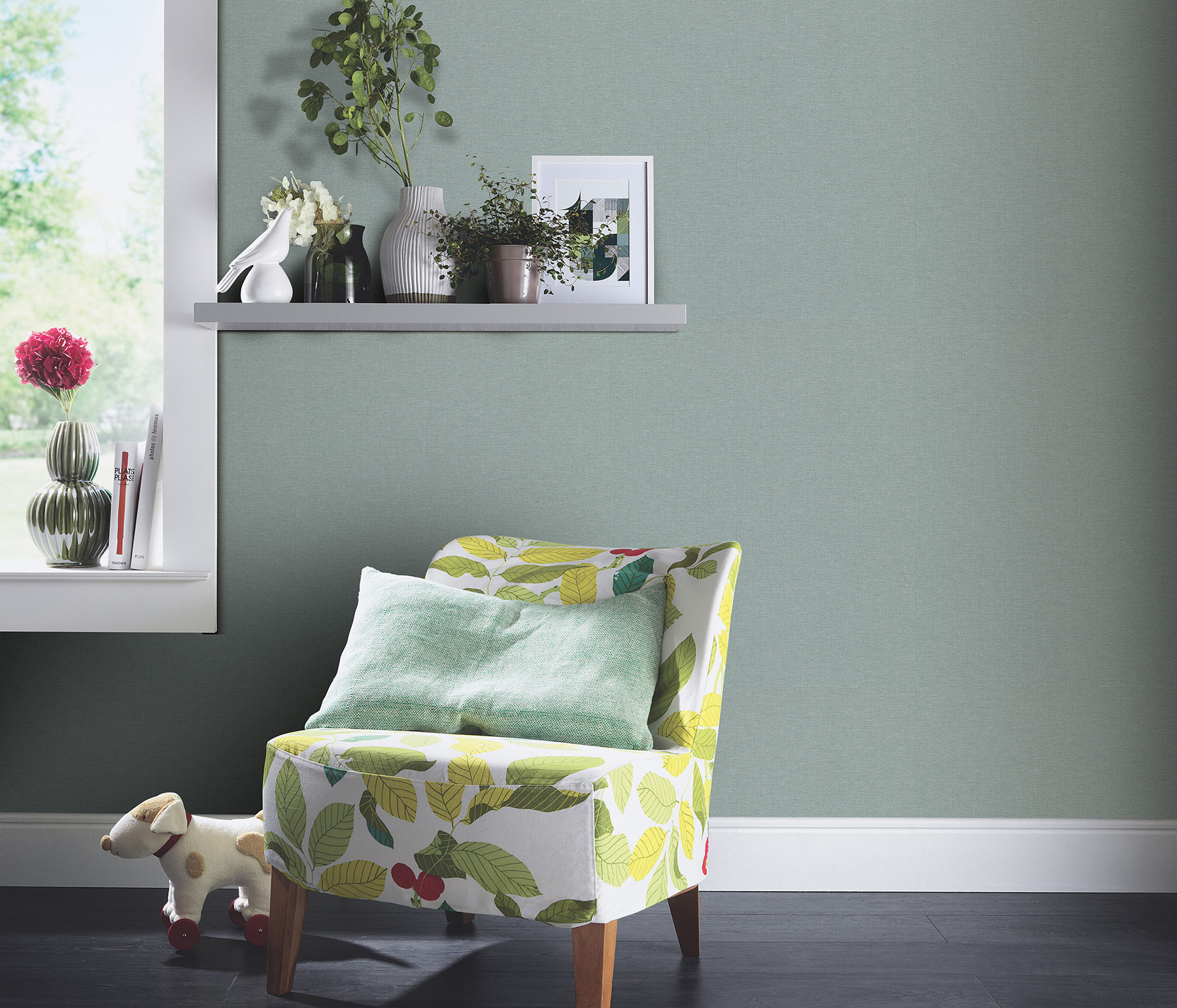 Erismann Vliestapete Secret Garden Unitapete 1051018